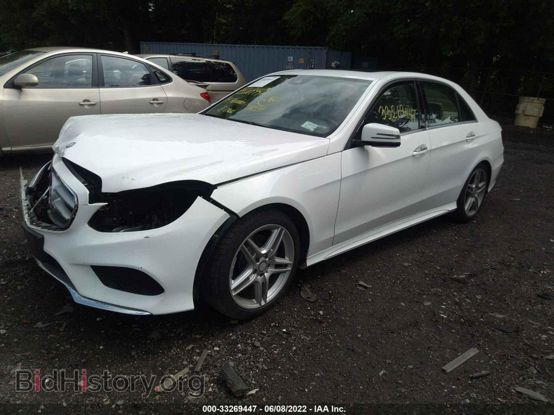 2014 MERCEDES-BENZ E-CLASS - VIN: WDDHF8JB1EA882576 - Фото 2