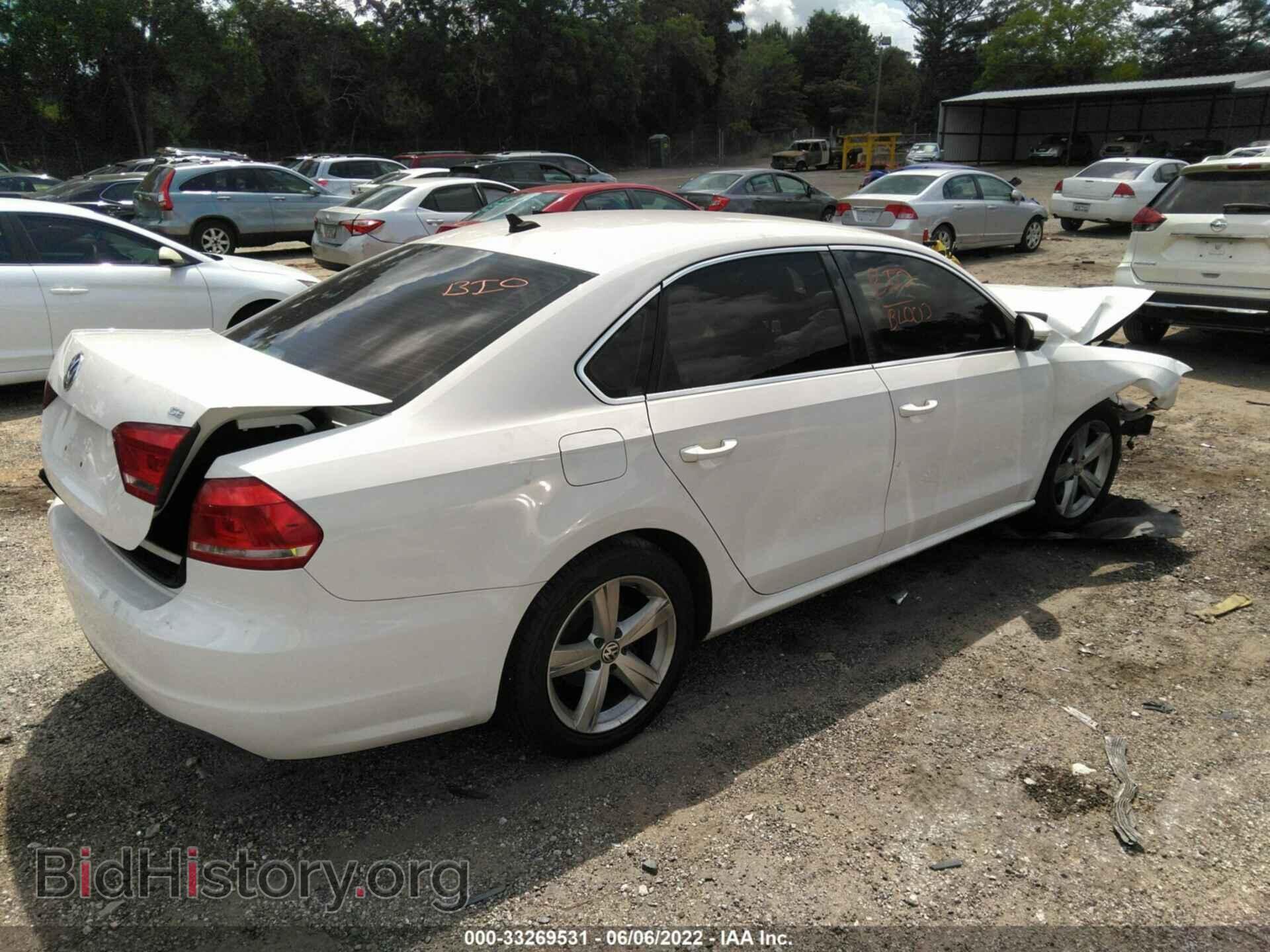 2012 VOLKSWAGEN PASSAT - VIN: 1VWBH7A35CC026001 - Фото 4