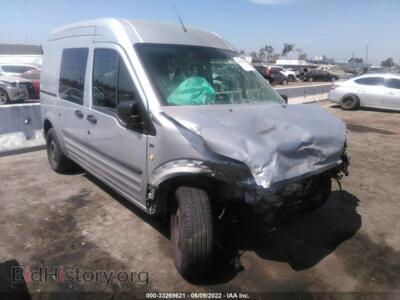 2012 Ford TRANSIT CONNECT XLT, серебристый — VIN NM0LS6BN2CT099620, IAAI