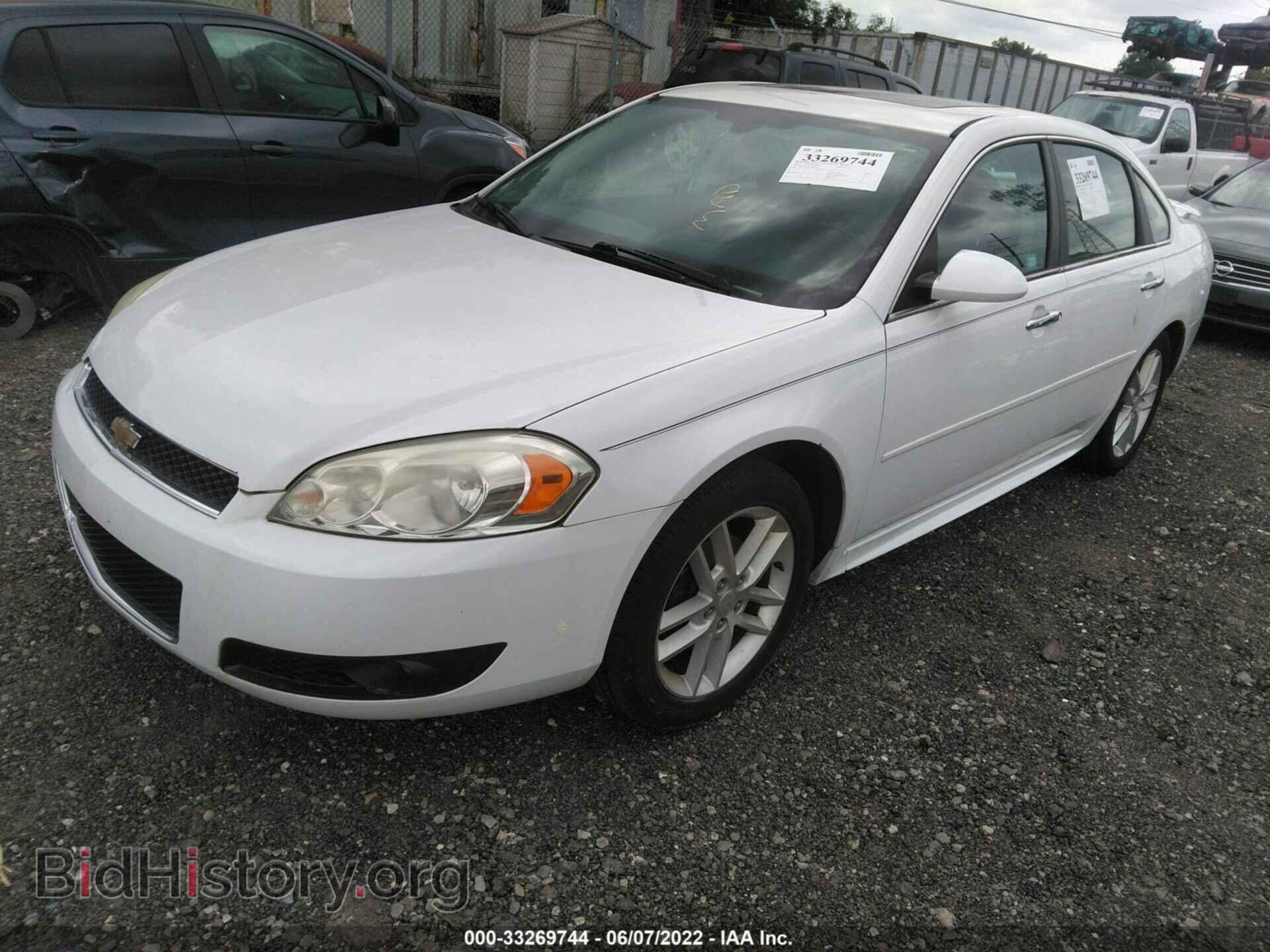 2013 CHEVROLET IMPALA - VIN: 2G1WC5E36D1225530 - Фото 2