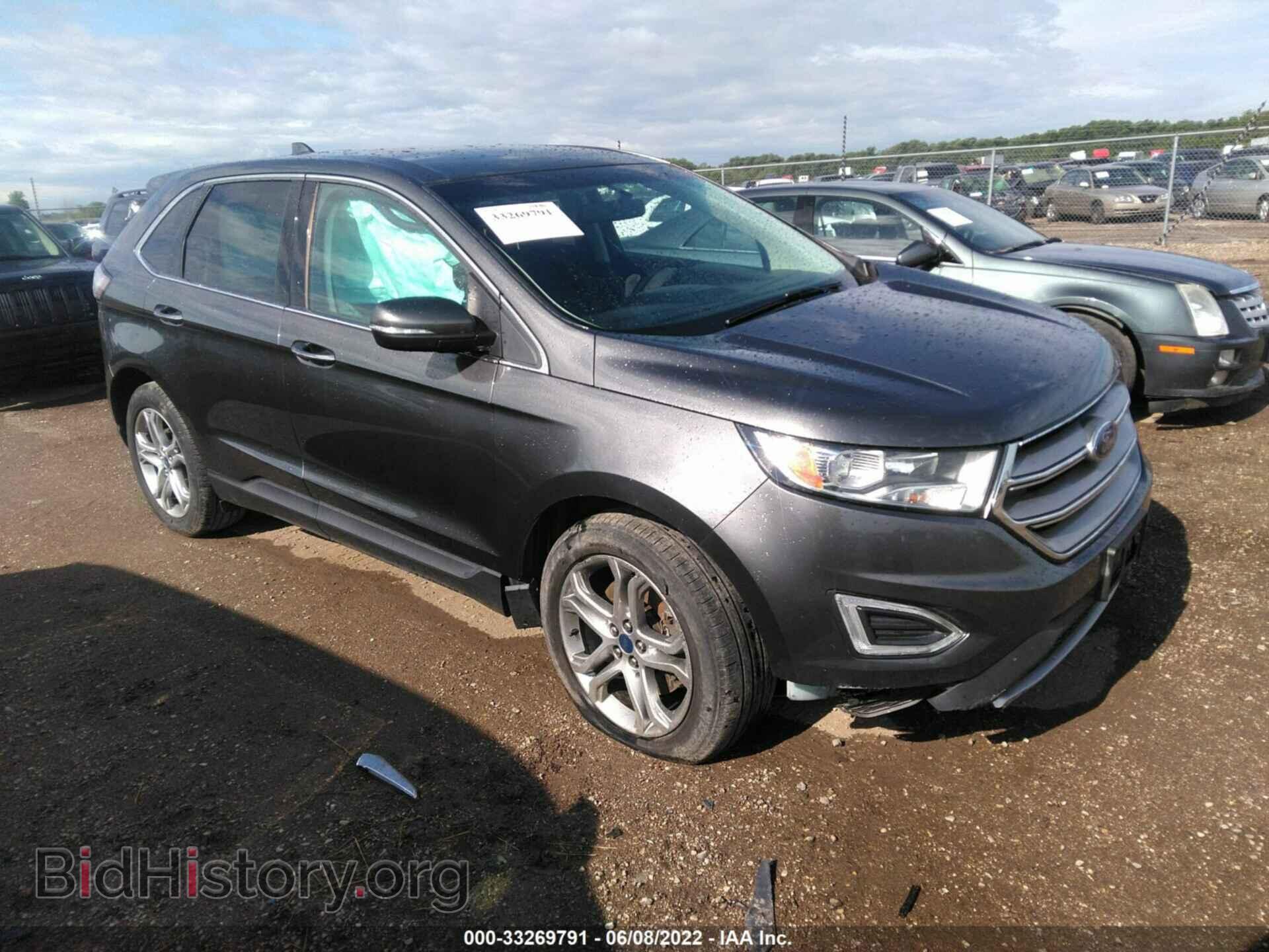 Photo 2FMTK4K90FBB10057 - FORD EDGE 2015