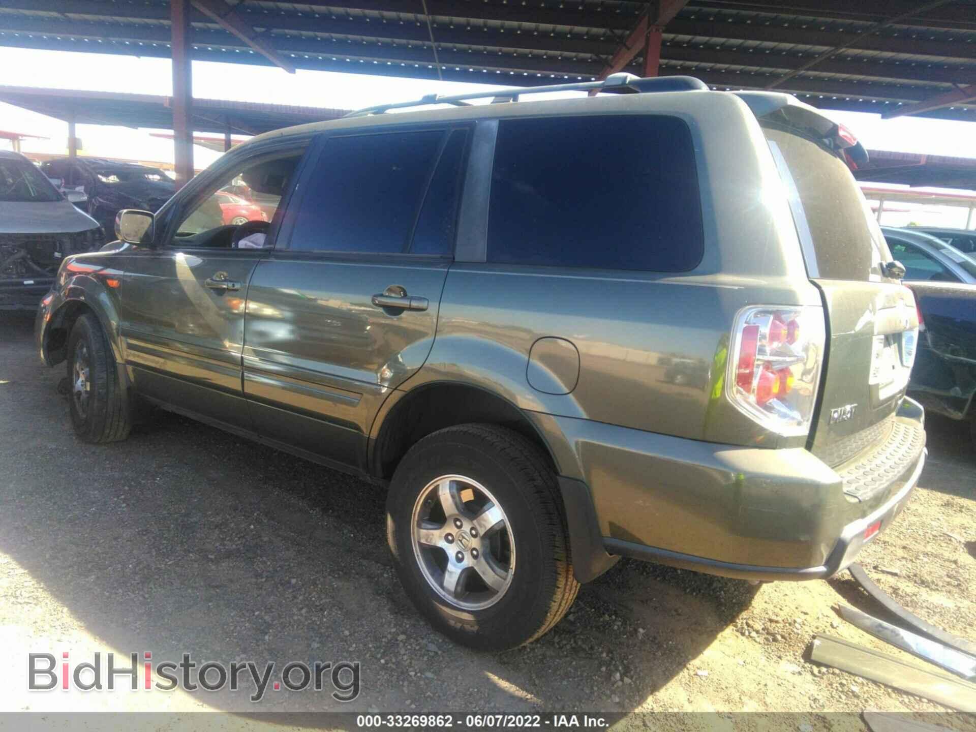 2006 HONDA PILOT - VIN: 5FNYF184X6B024296 - Фото 3