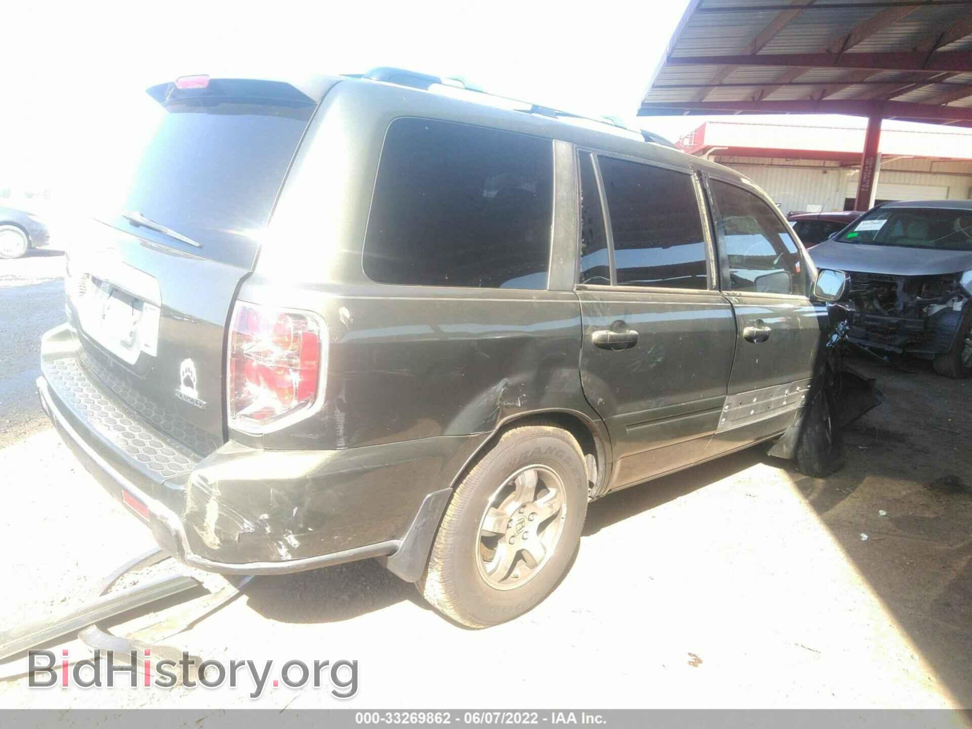 2006 HONDA PILOT - VIN: 5FNYF184X6B024296 - Фото 4