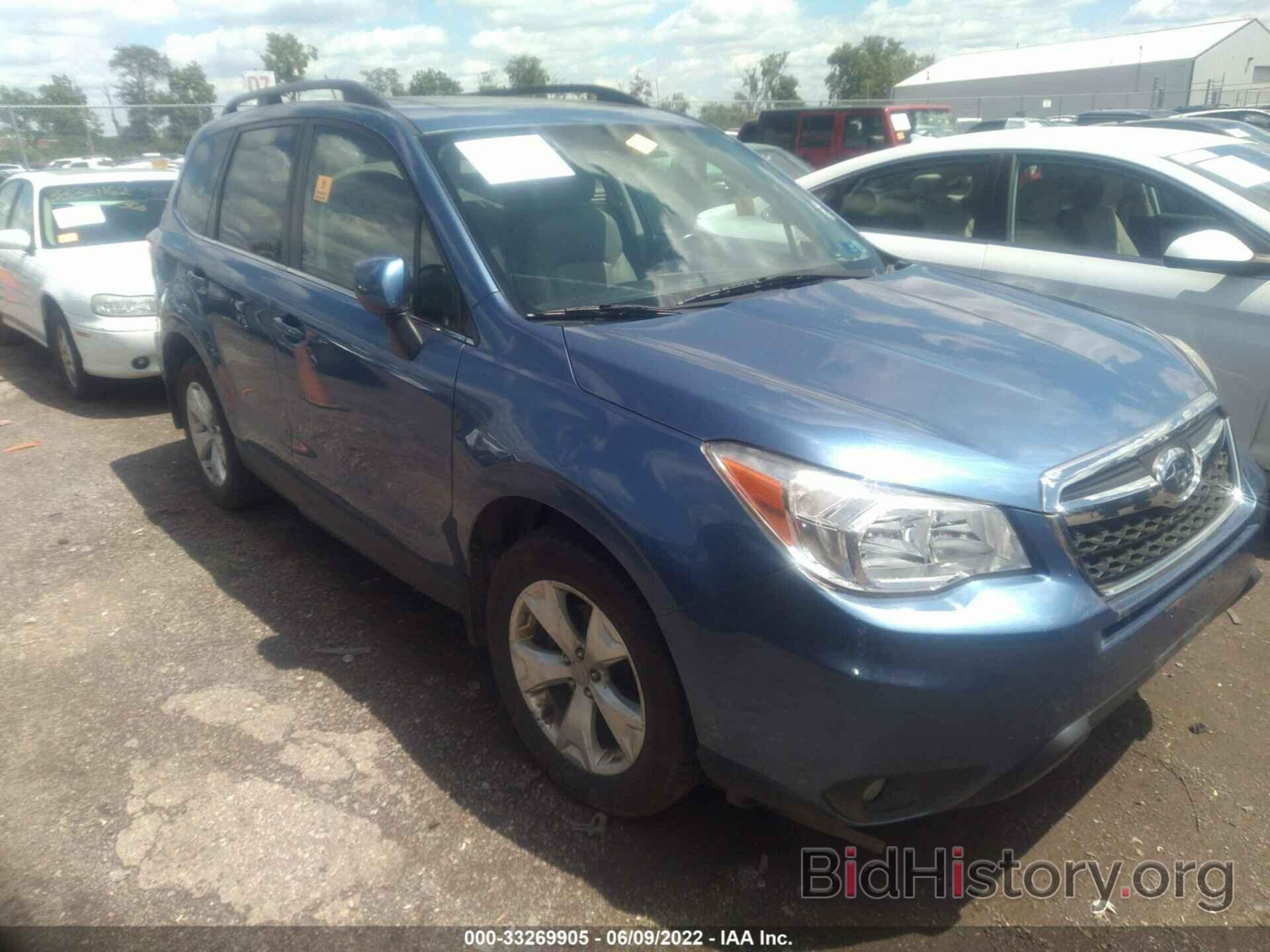 Photo JF2SJAHC6FH479322 - SUBARU FORESTER 2015