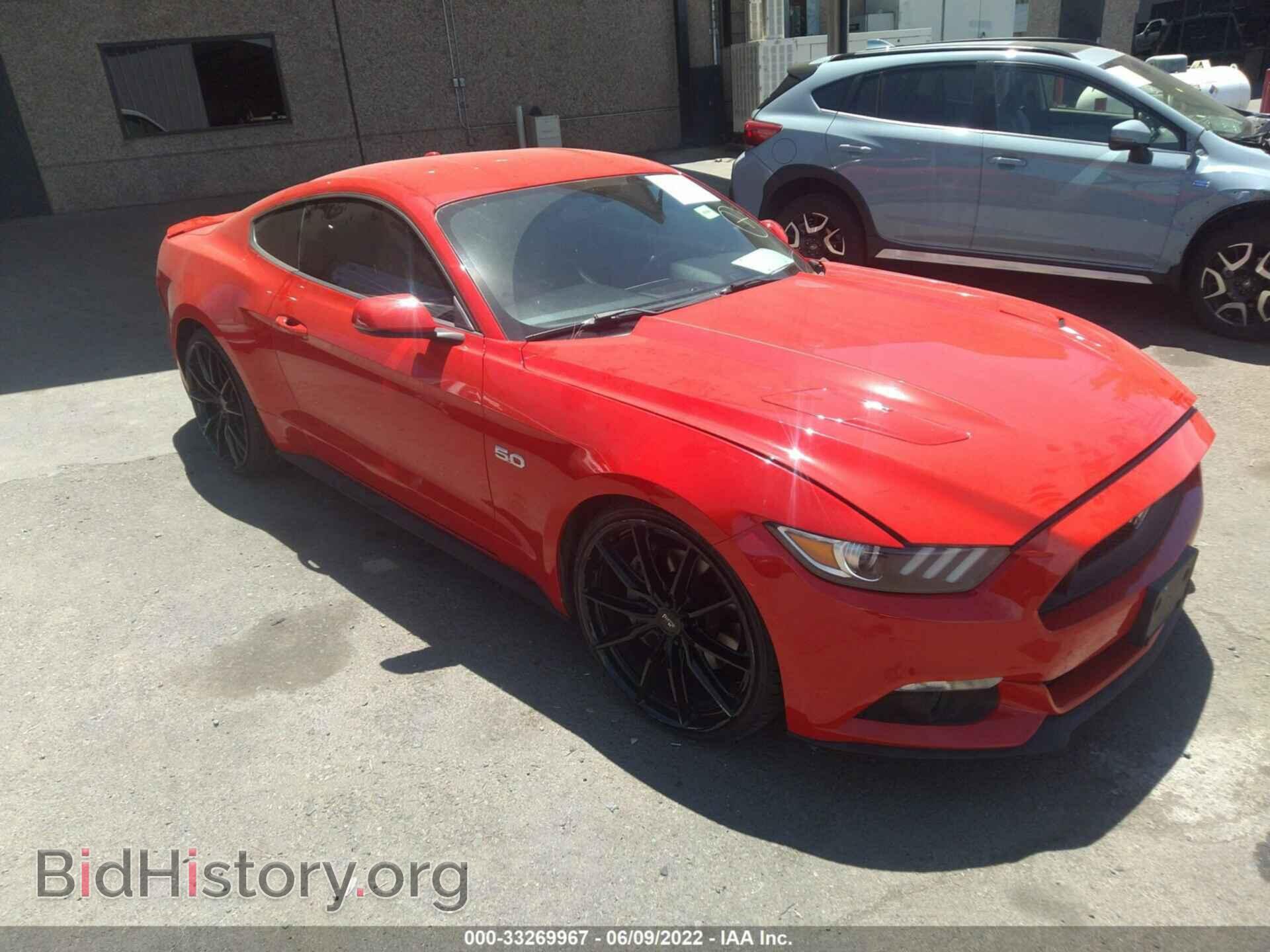 Фотография 1FA6P8CF0H5247978 - FORD MUSTANG 2017