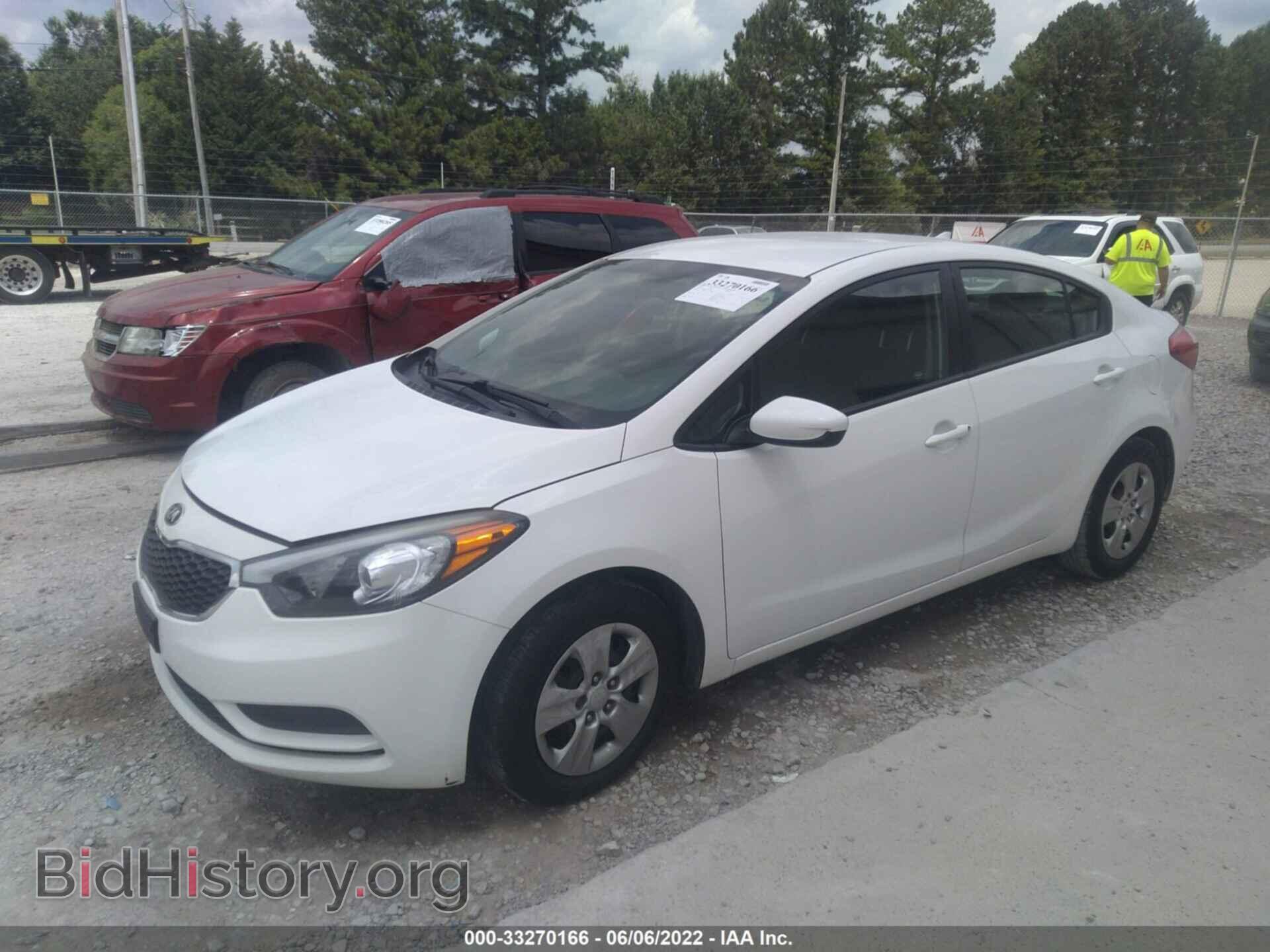 2016 KIA FORTE - VIN: KNAFK4A69G5614943 - Фото 2