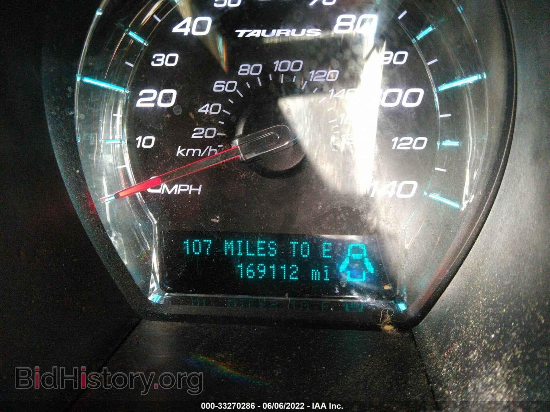 2012 FORD TAURUS - VIN: 1FAHP2DW9CG139683 - Фото 7