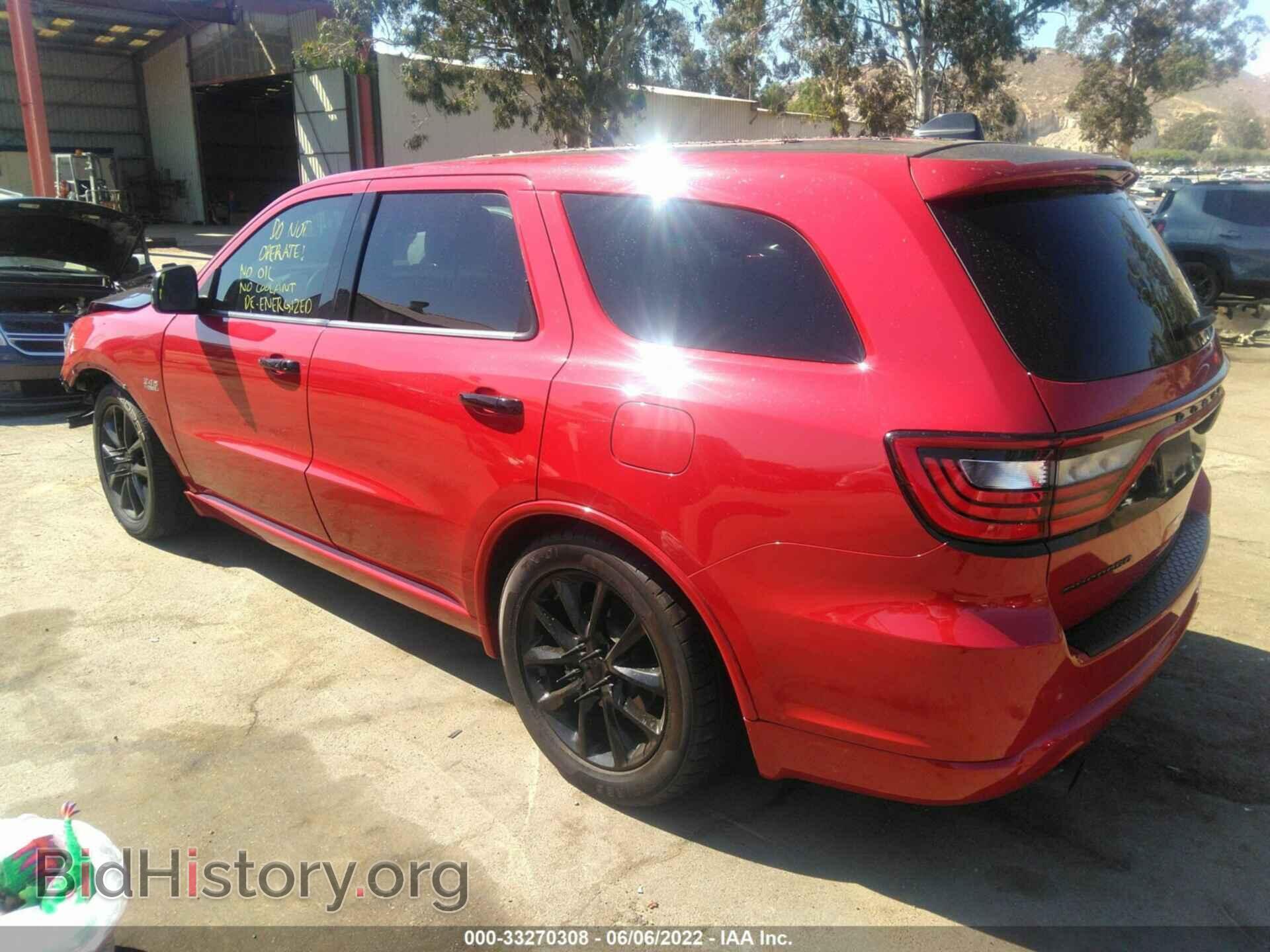 2018 DODGE DURANGO - VIN: 1C4SDHCT1JC281839 - Фото 3