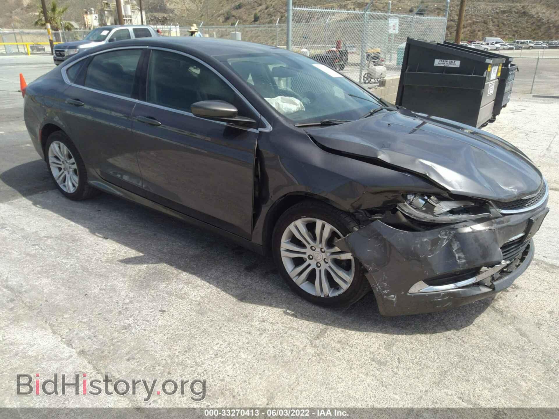 Фотография 1C3CCCAB0GN111848 - CHRYSLER 200 2016