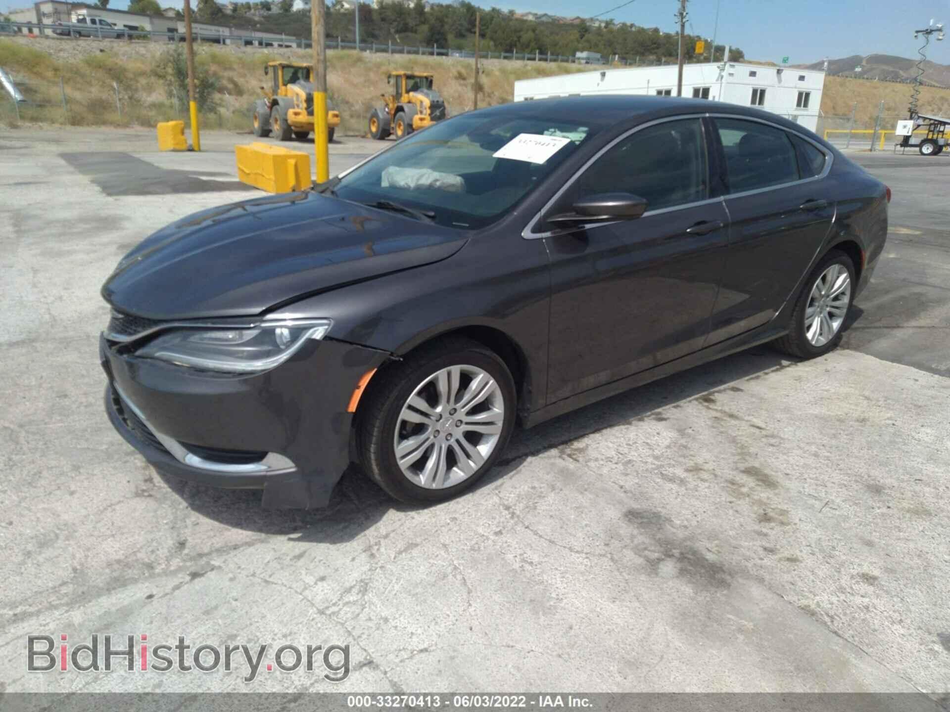 2016 CHRYSLER 200 - VIN: 1C3CCCAB0GN111848 - Фото 2
