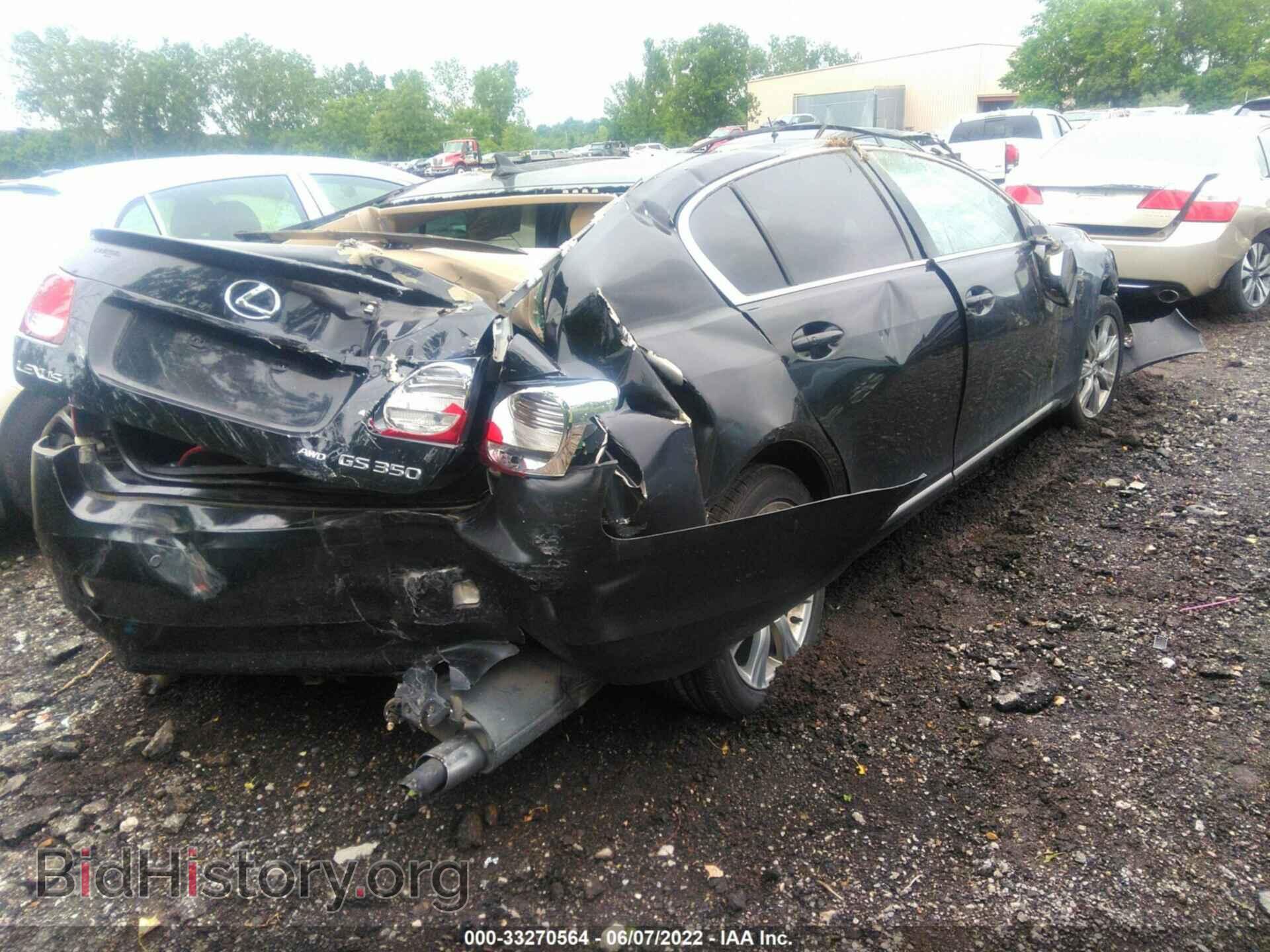 2010 LEXUS GS 350 - VIN: JTHCE1KS2A0027333 - Фото 4