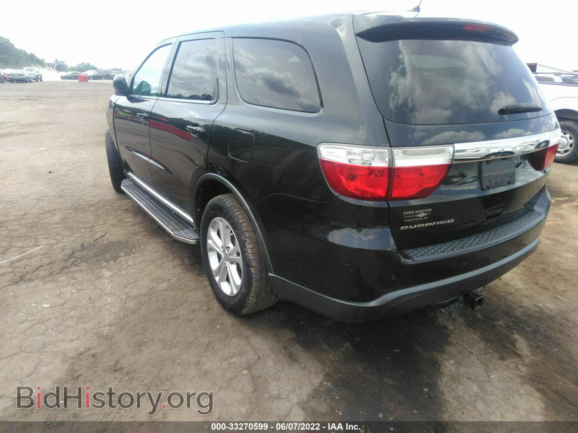 2013 DODGE DURANGO - VIN: 1C4RDHAG7DC637249 - Photo 3