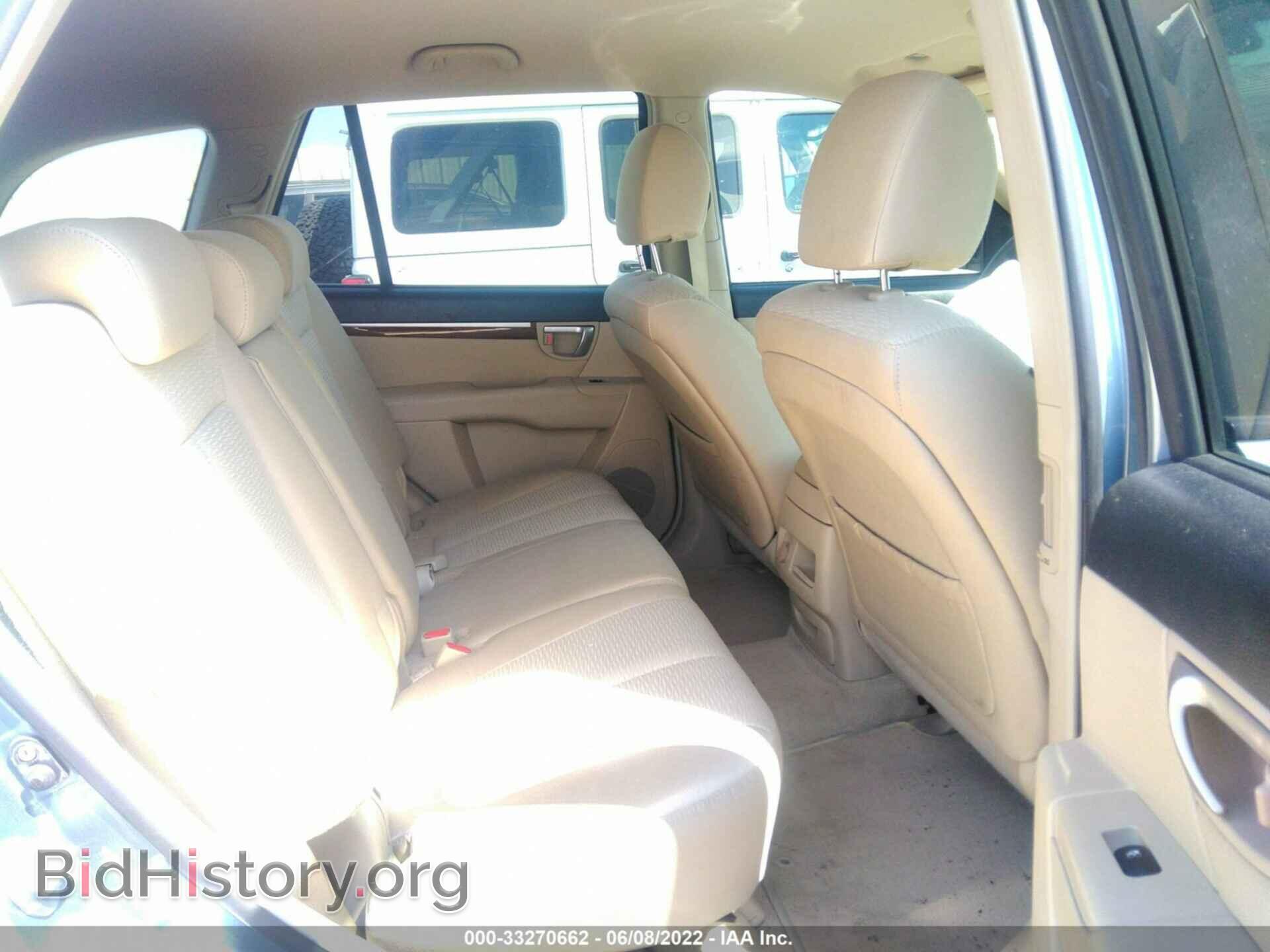 2009 HYUNDAI SANTA FE - VIN: 5NMSG13D99H326613 - Фото 8