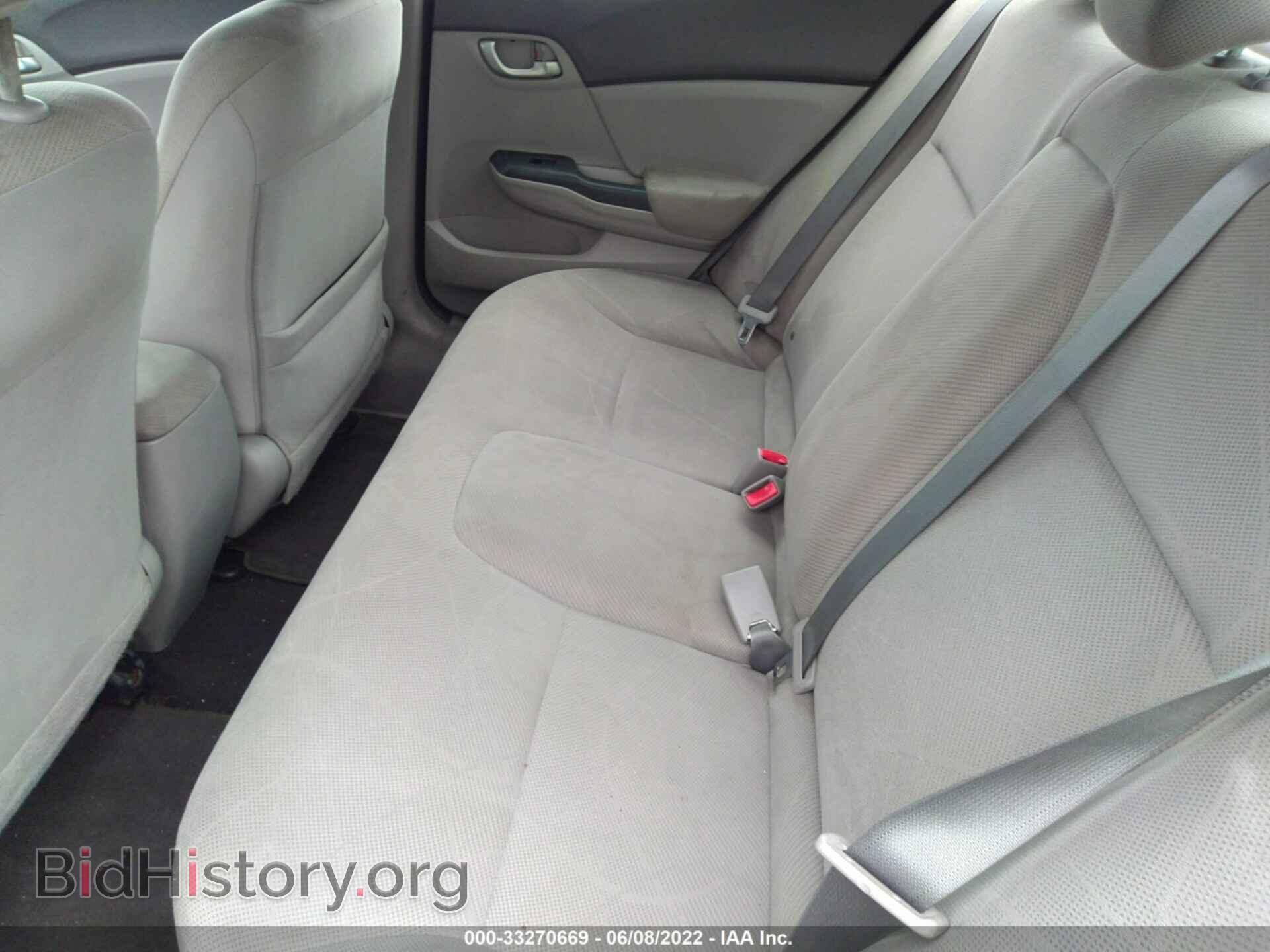 2012 HONDA CIVIC SDN - VIN: 2HGFB2F53CH323933 - Фото 8