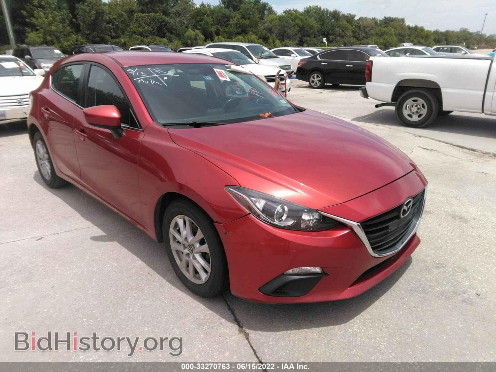 Photo JM1BM1L78E1100747 - MAZDA MAZDA3 2014