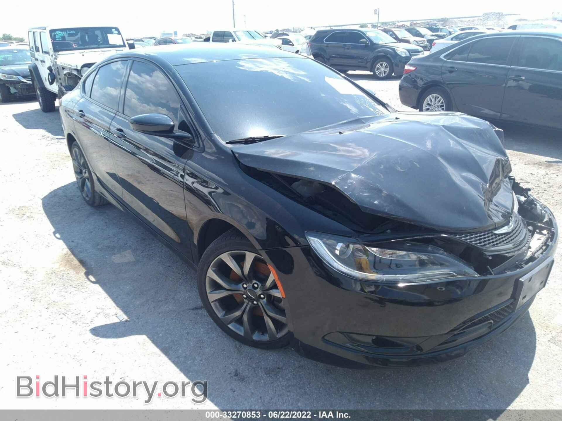 Фотография 1C3CCCBB2FN641588 - CHRYSLER 200 2015