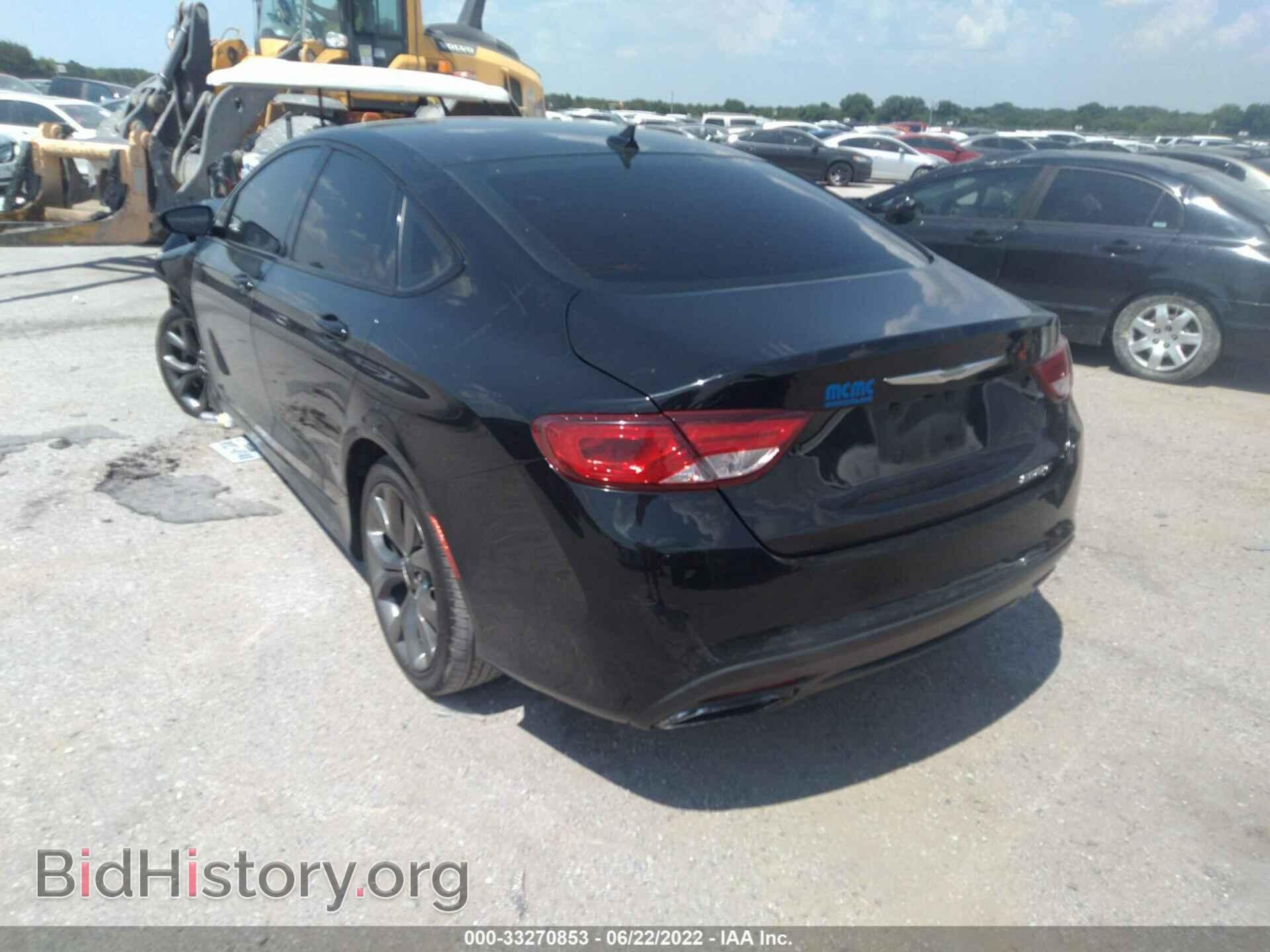 2015 CHRYSLER 200 - VIN: 1C3CCCBB2FN641588 - Фото 3