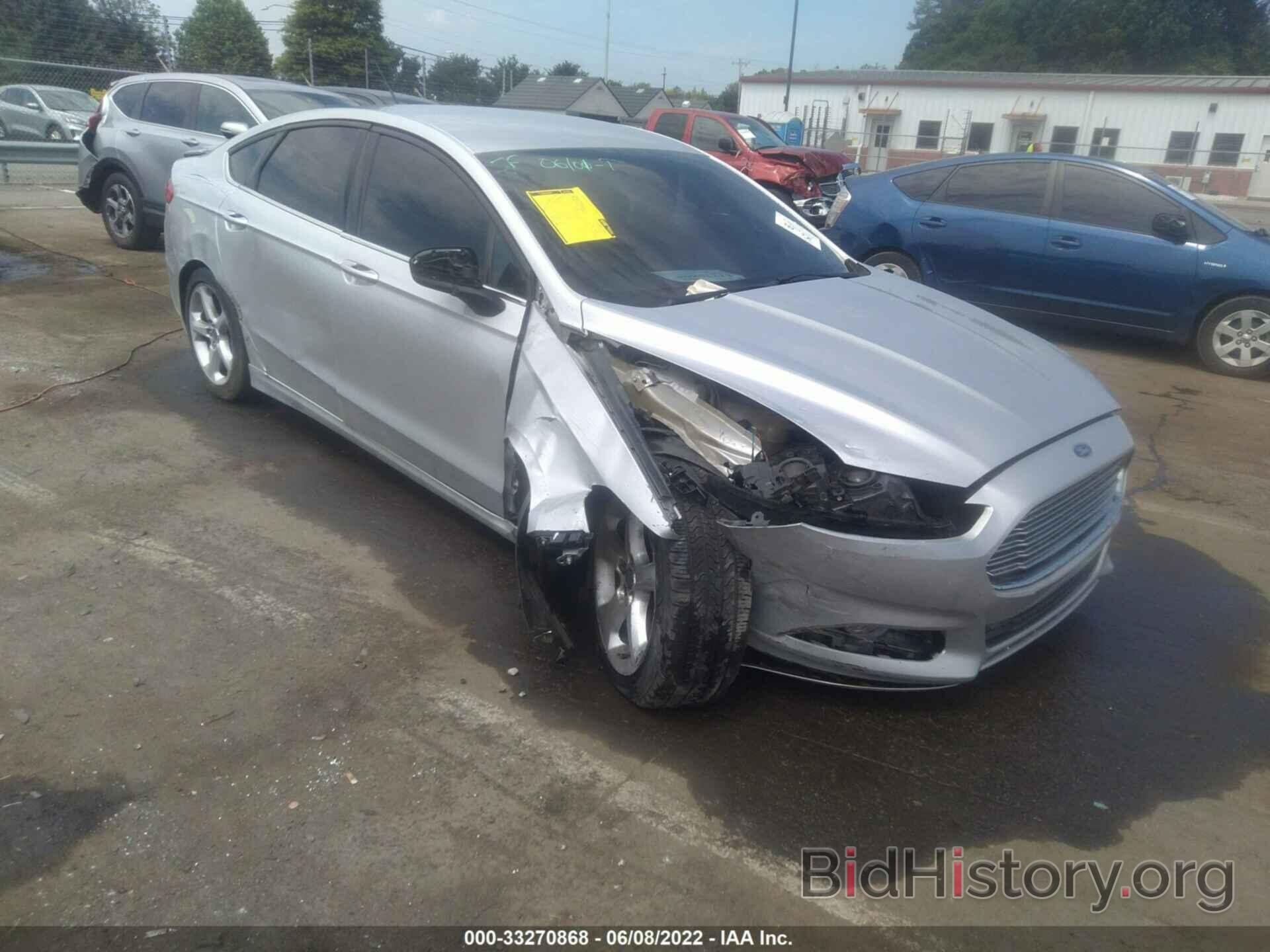 Photo 3FA6P0G70GR337258 - FORD FUSION 2016