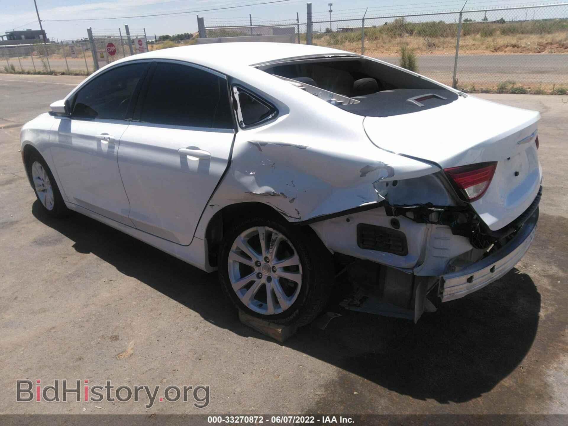 2016 CHRYSLER 200 - VIN: 1C3CCCFB2GN186611 - Photo 3