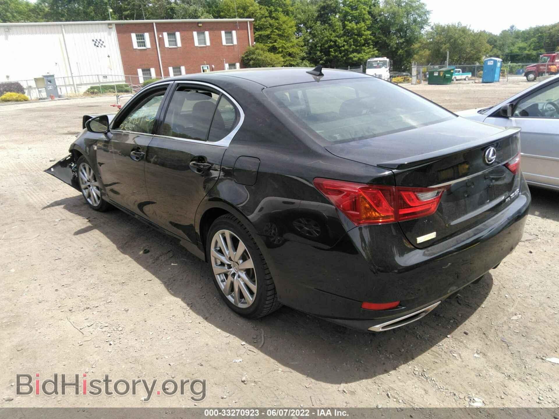 2014 LEXUS GS 350 - VIN: JTHCE1BL1E5024649 - Фото 3