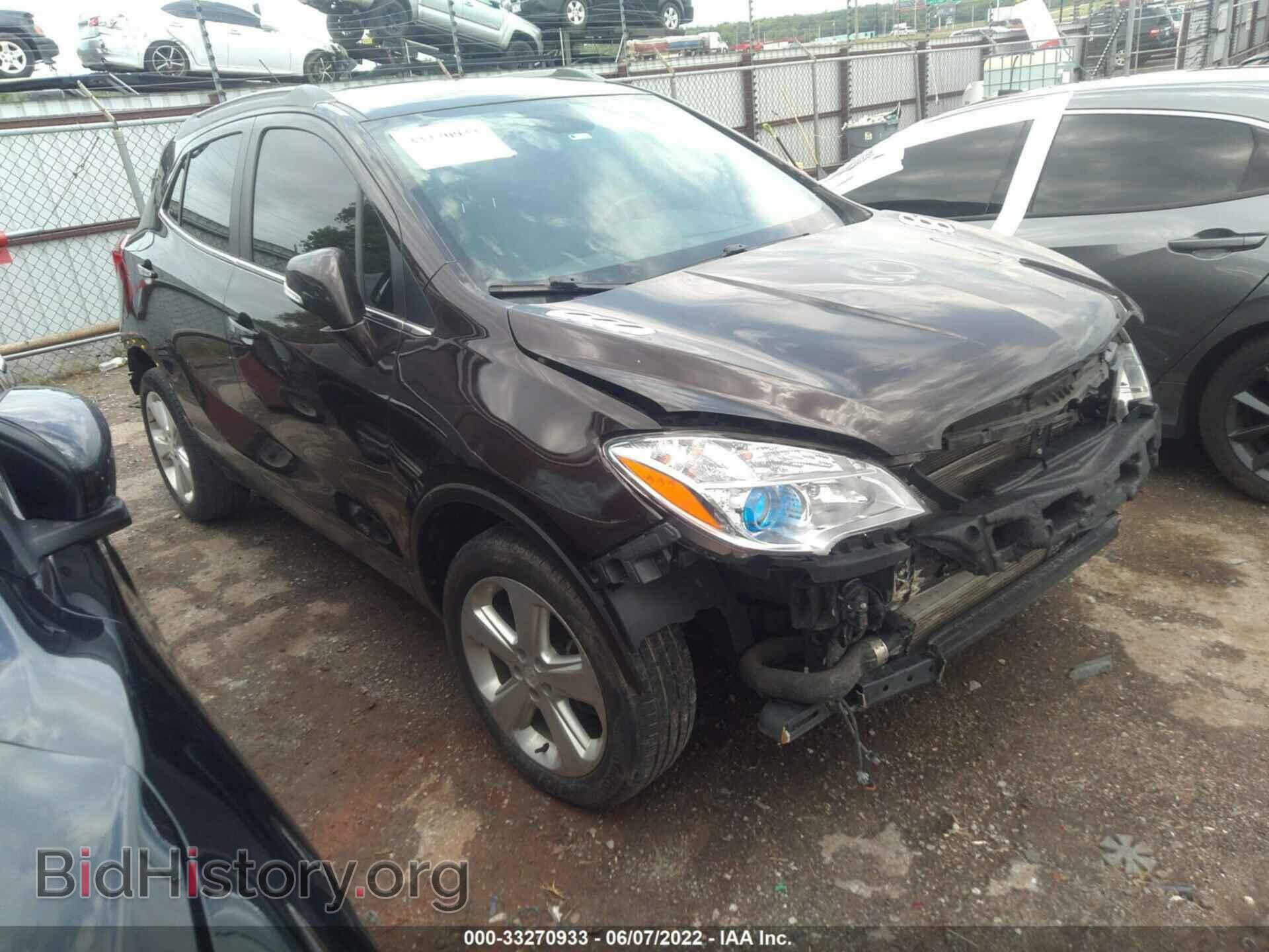Фотография KL4CJBSBXGB708835 - BUICK ENCORE 2016