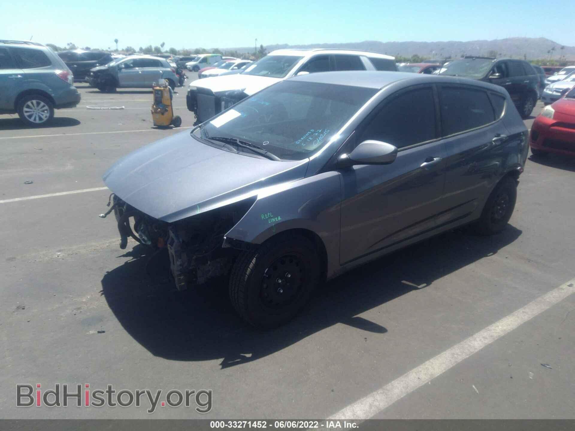 2014 HYUNDAI ACCENT - VIN: KMHCT5AE8EU151398 - Фото 2