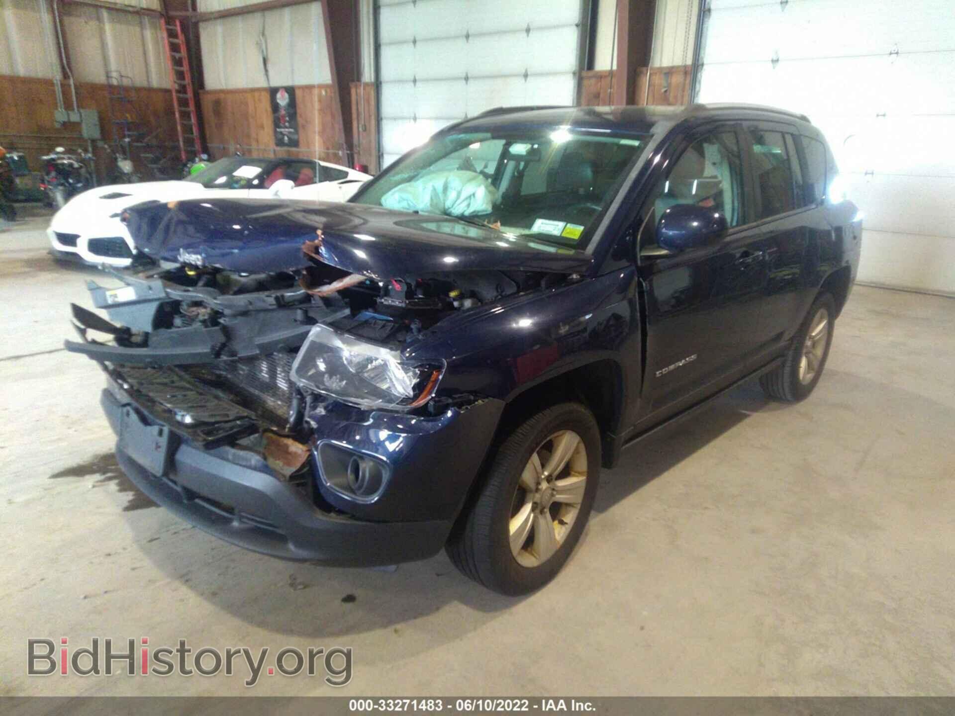2014 JEEP COMPASS - VIN: 1C4NJDEB2ED631711 - Фото 2