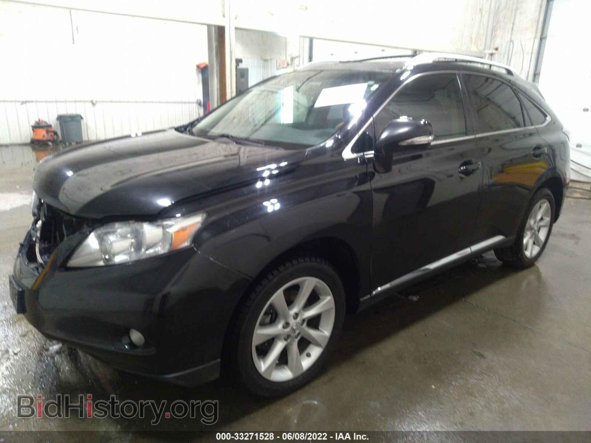 2011 LEXUS RX 350 - VIN: 2T2BK1BA2BC110308 - Фото 2