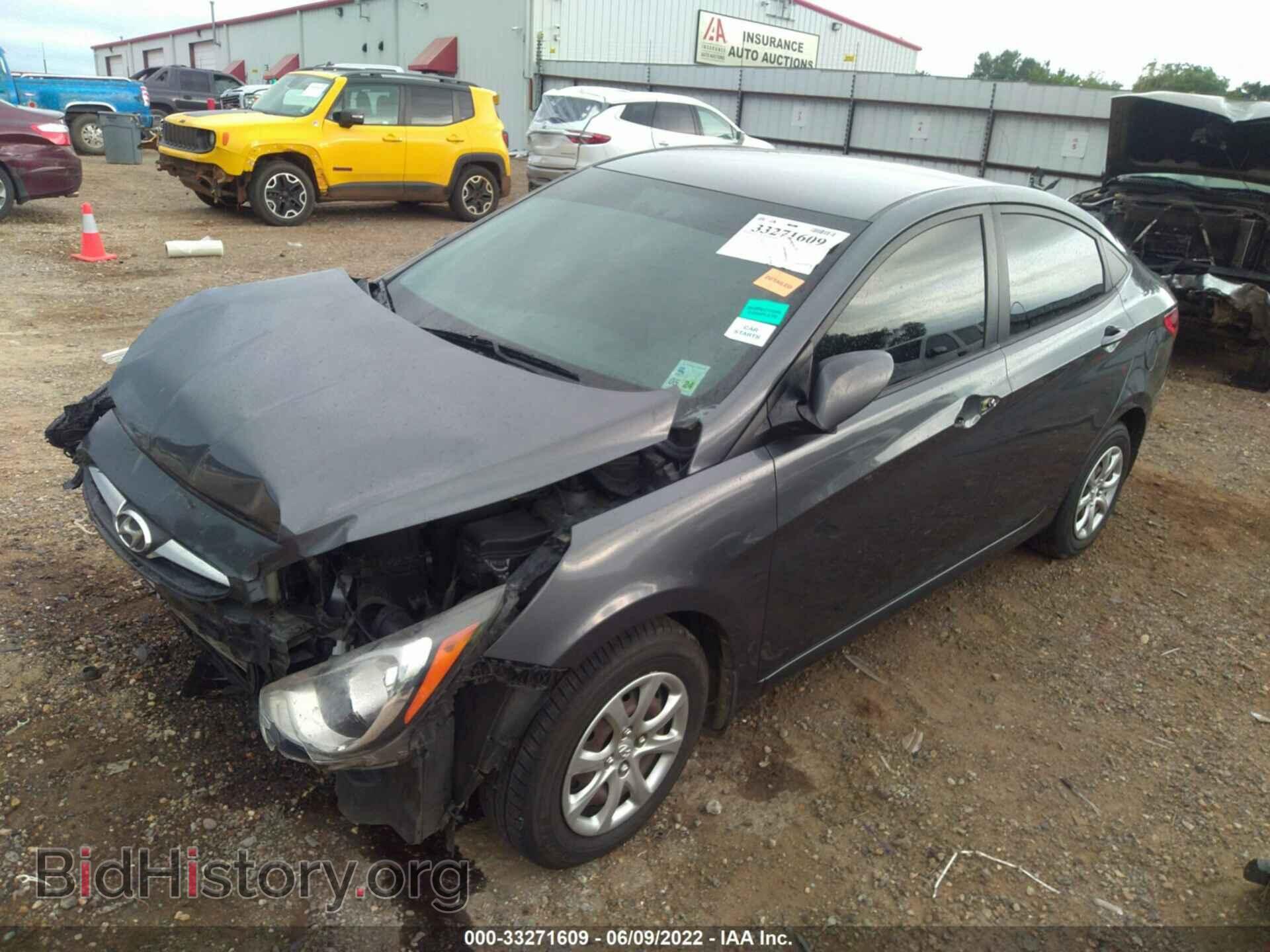 2012 HYUNDAI ACCENT - VIN: KMHCT4AE4CU252803 - Фото 2