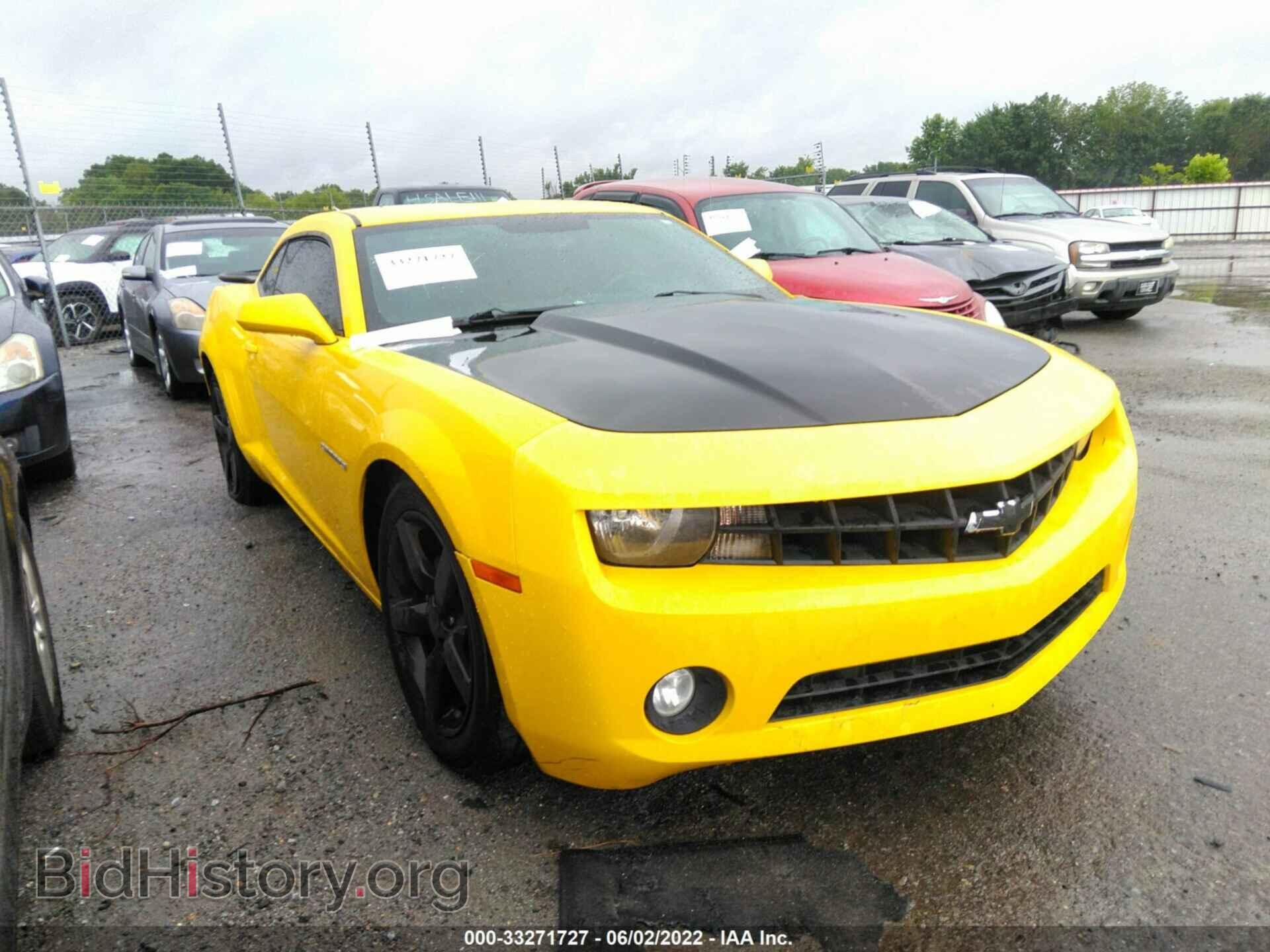 Photo 2G1FB1E32D9200170 - CHEVROLET CAMARO 2013