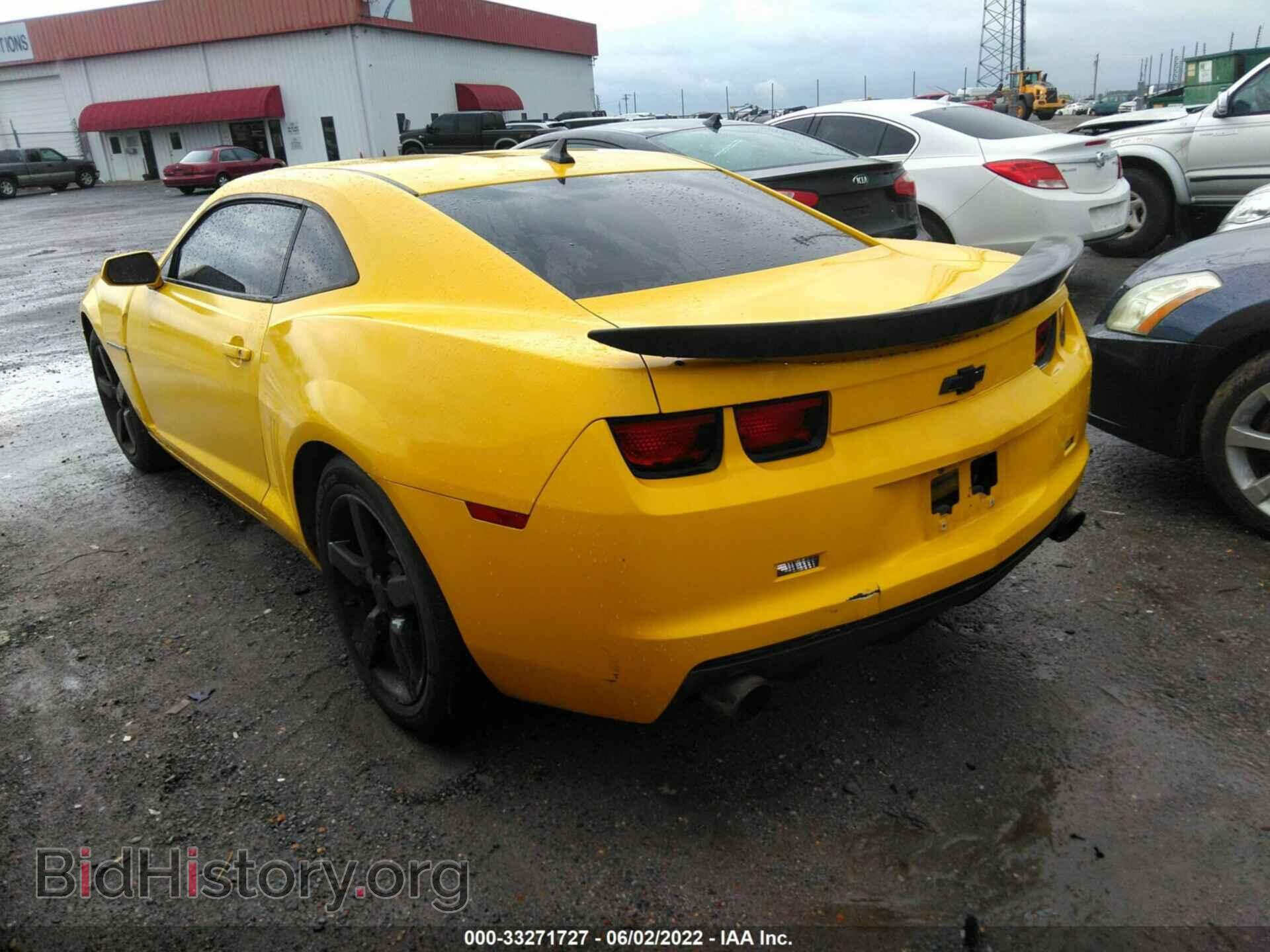 2013 CHEVROLET CAMARO - VIN: 2G1FB1E32D9200170 - Фото 3