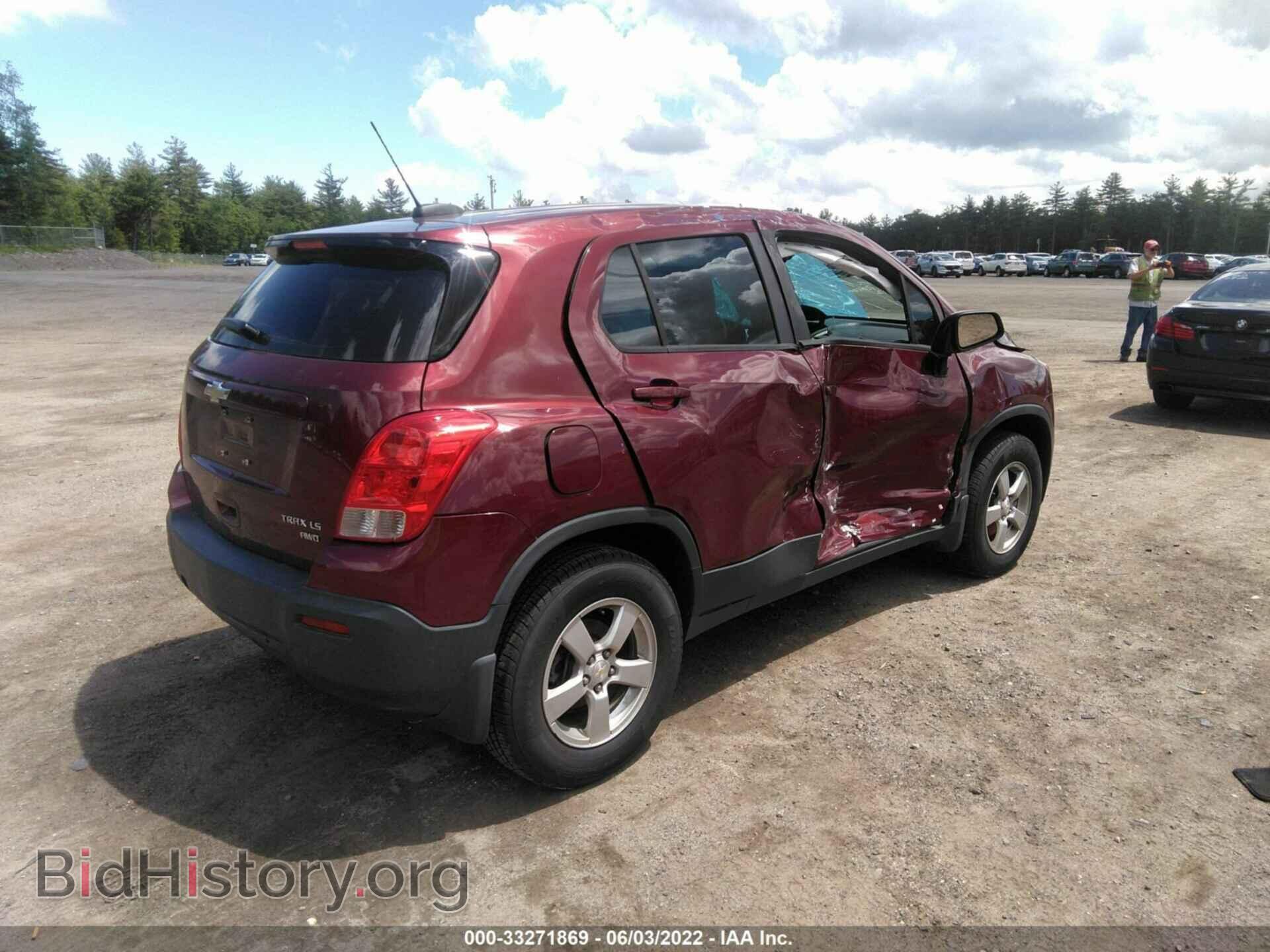 2016 CHEVROLET TRAX - VIN: 3GNCJNSB6GL272725 - Фото 4