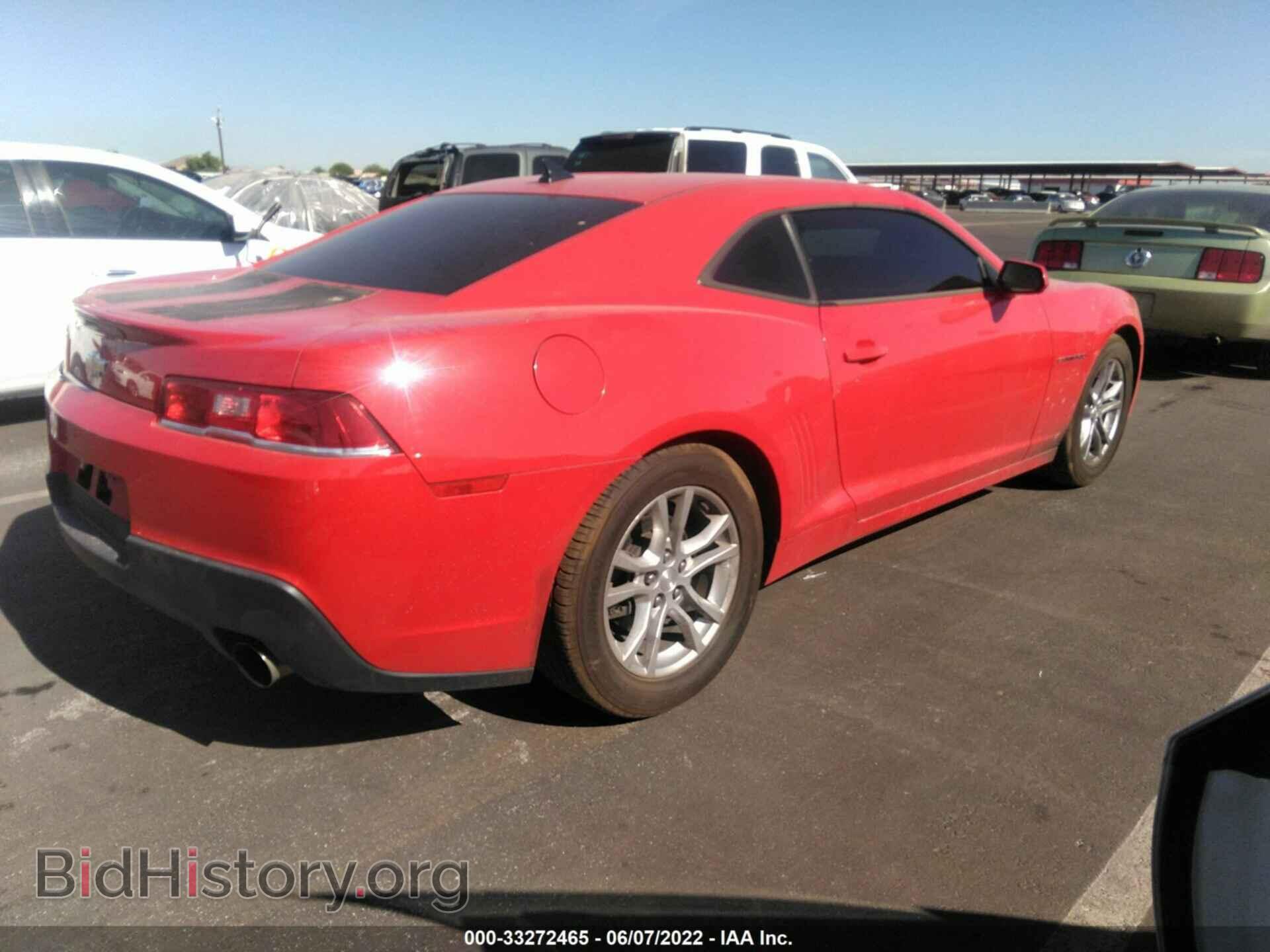 2014 CHEVROLET CAMARO - VIN: 2G1FB1E32E9263660 - Фото 4