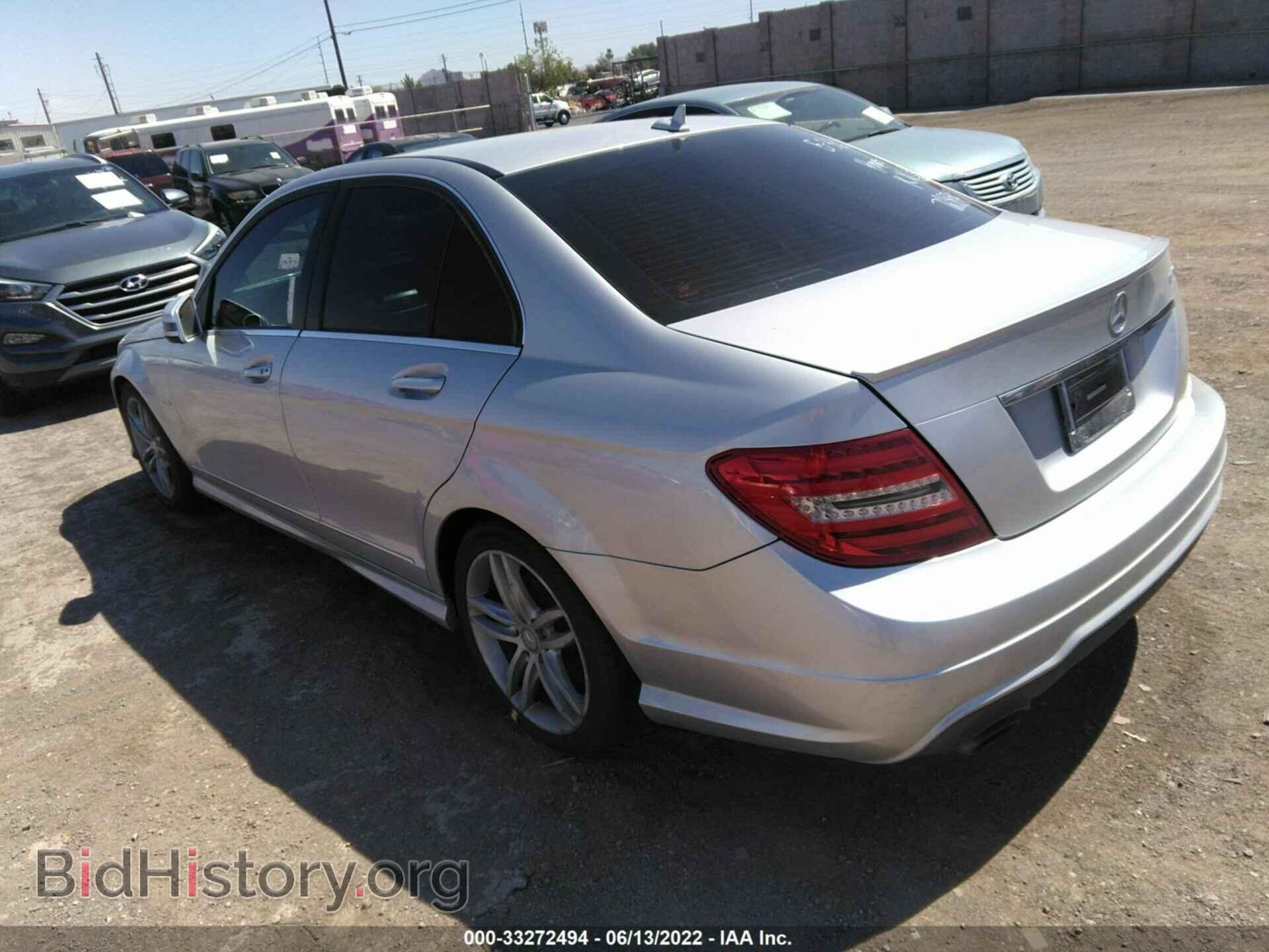 2012 MERCEDES-BENZ C-CLASS - VIN: WDDGF4HB4CA728547 - Фото 3