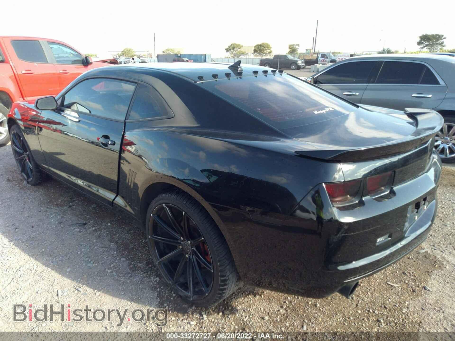 2012 CHEVROLET CAMARO - VIN: 2G1FA1E34C9127322 - Фото 3