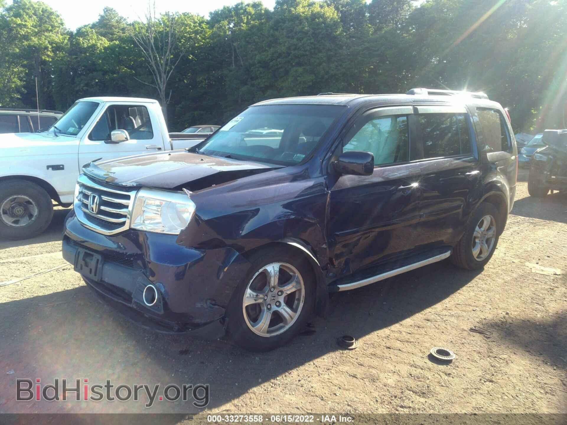 2013 HONDA PILOT - VIN: 5FNYF4H40DB048346 - Фото 2