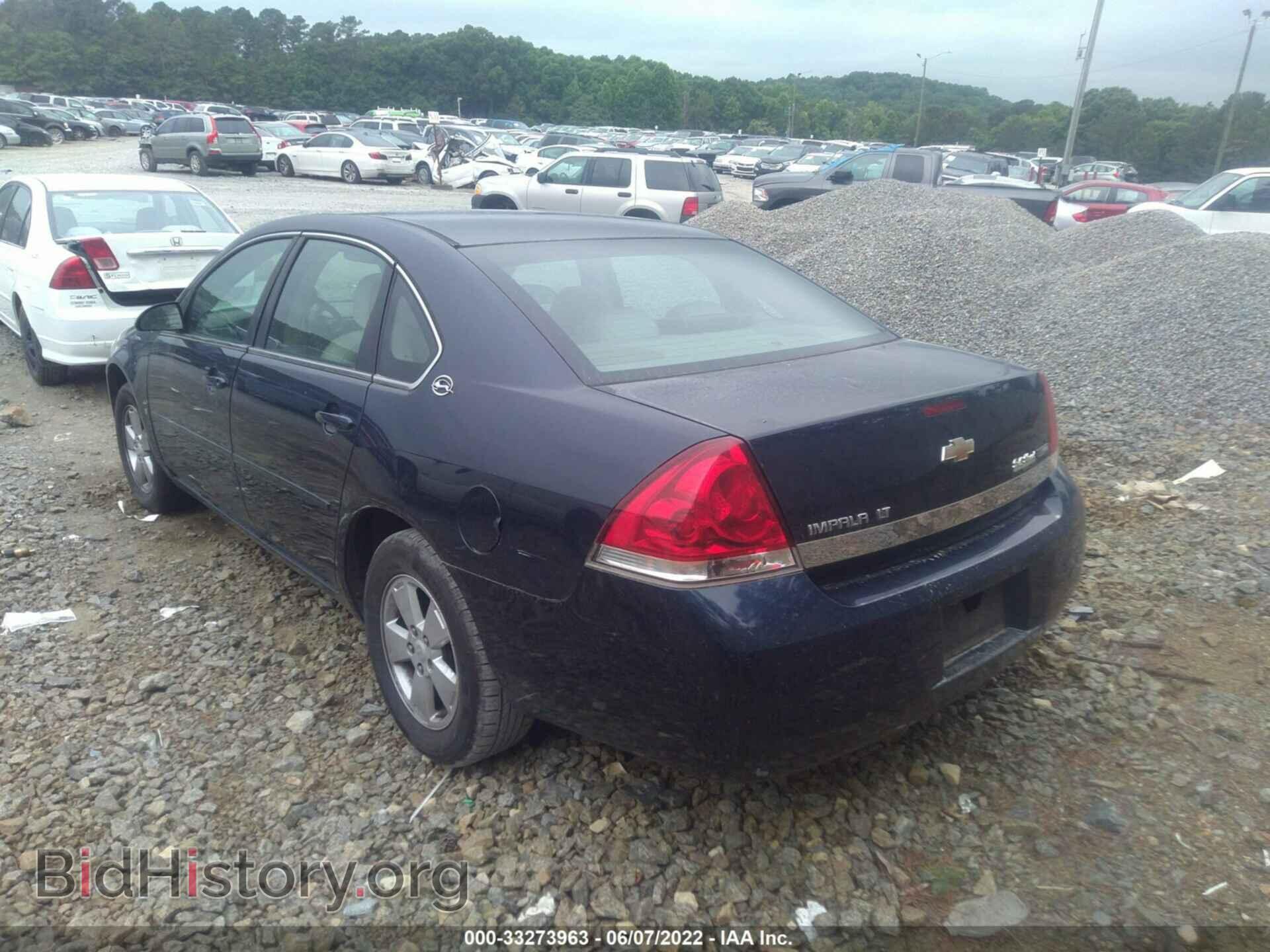2007 CHEVROLET IMPALA - VIN: 2G1WT58KX79201093 - Фото 3