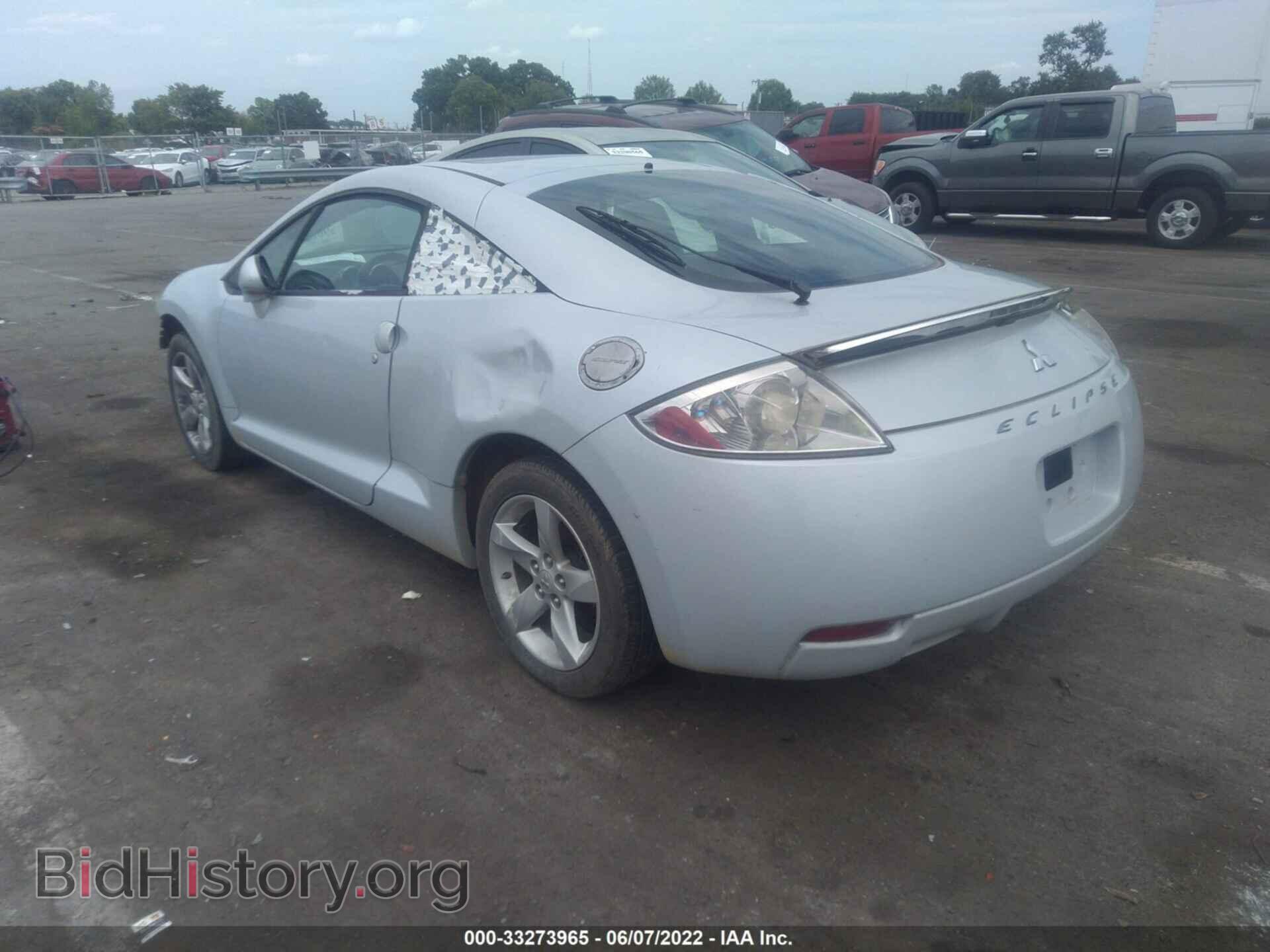 2007 MITSUBISHI ECLIPSE - VIN: 4A3AK24F07E010563 - Photo 3