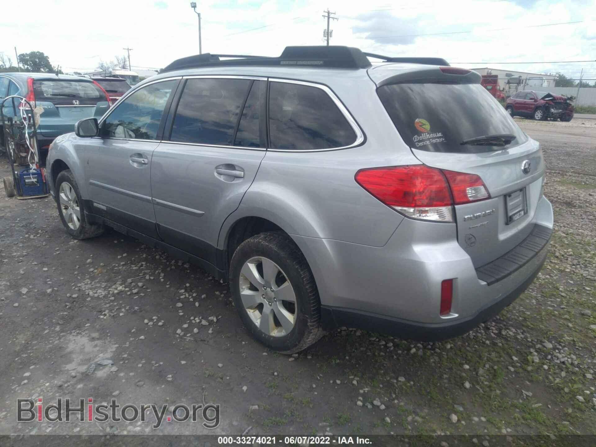 2012 SUBARU OUTBACK - VIN: 4S4BRCCCXC3256151 - Фото 3