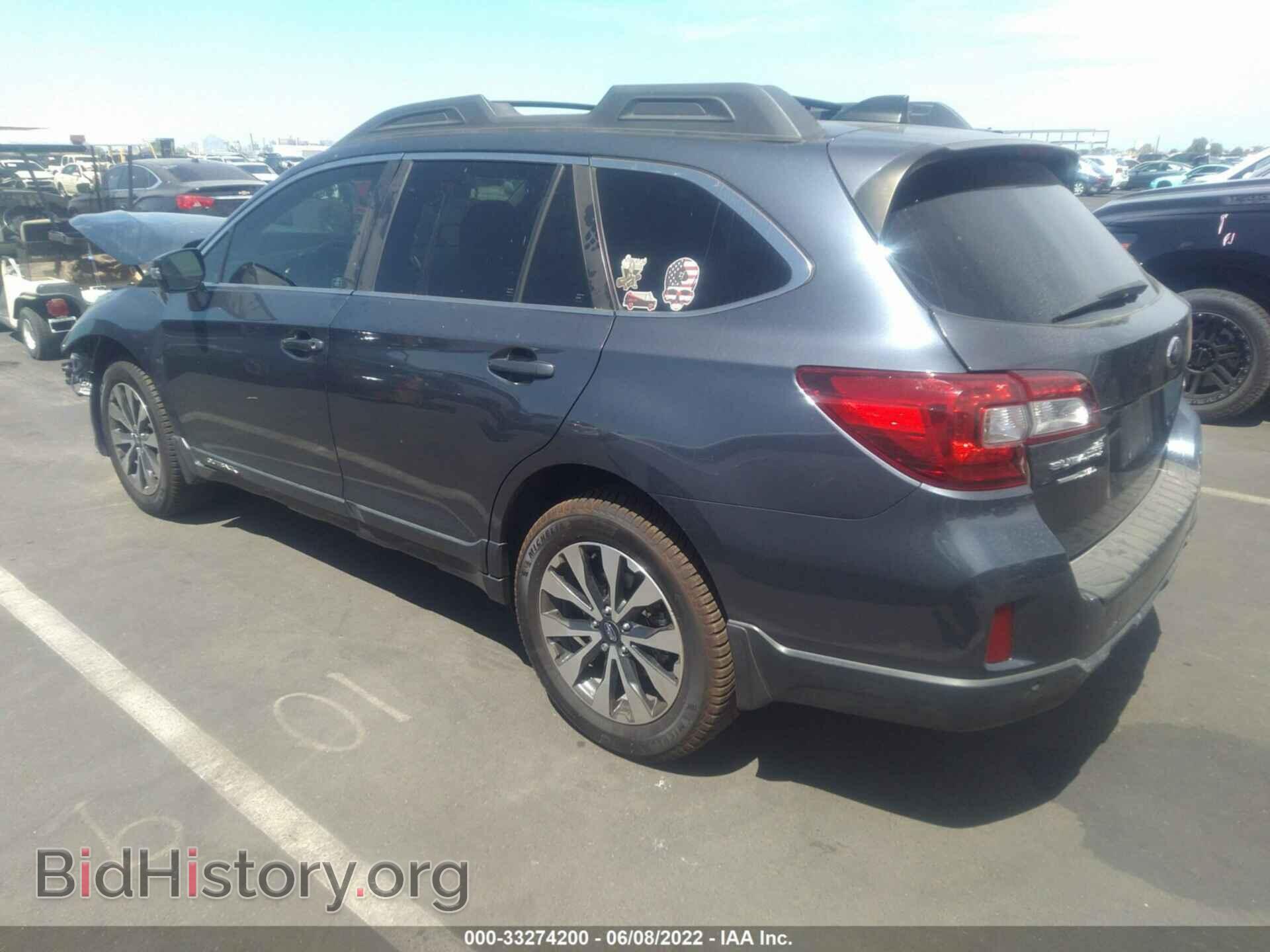 2017 SUBARU OUTBACK - VIN: 4S4BSANC3H3395258 - Фото 3