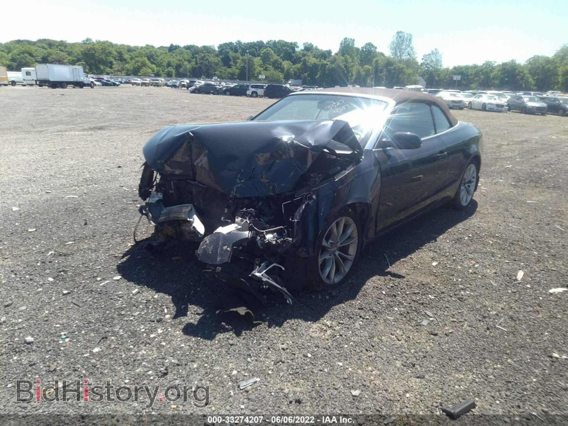 2014 AUDI A5 - VIN: WAULFAFH6EN004477 - Фото 2