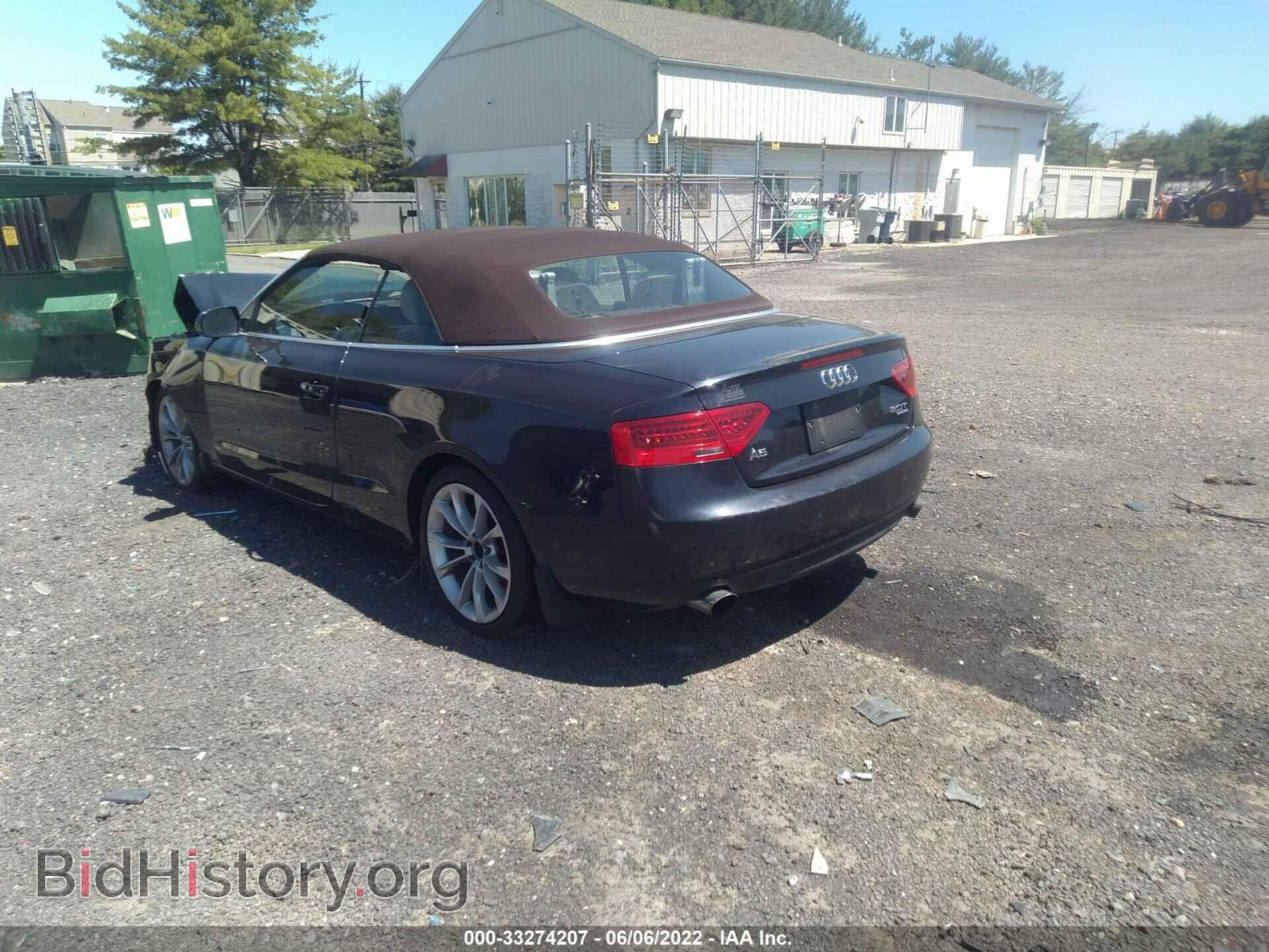 2014 AUDI A5 - VIN: WAULFAFH6EN004477 - Фото 3