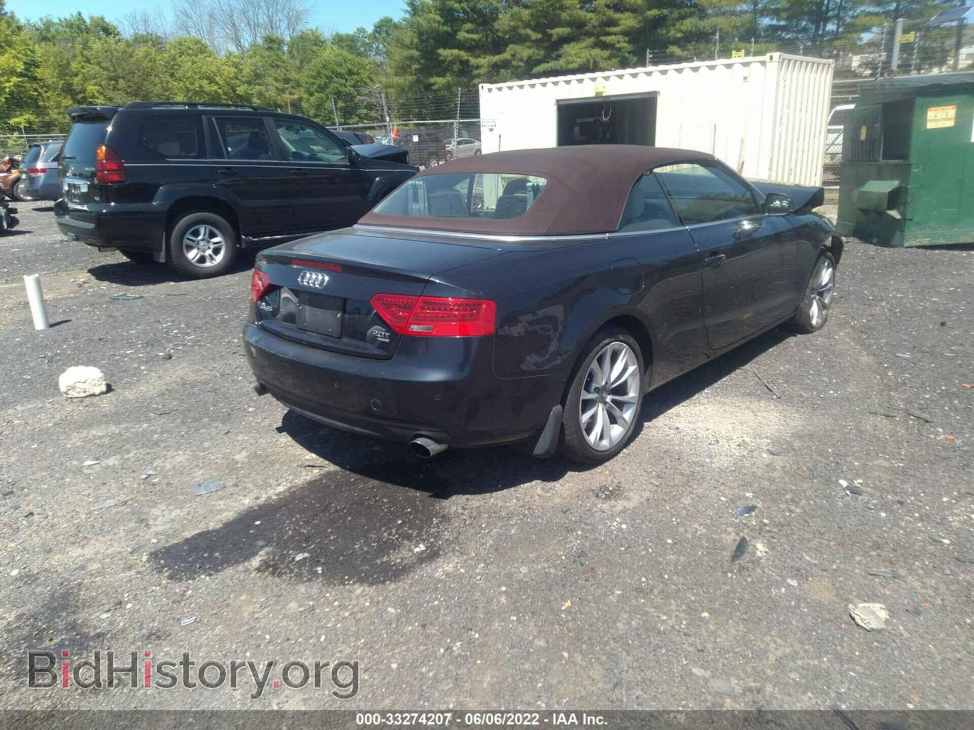 2014 AUDI A5 - VIN: WAULFAFH6EN004477 - Фото 4