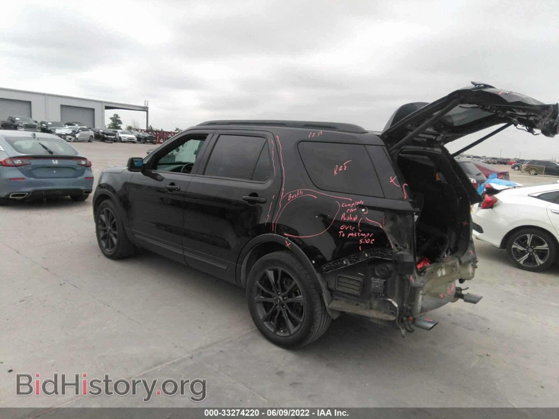 2018 FORD EXPLORER - VIN: 1FM5K7D81JGB88606 - Photo 3