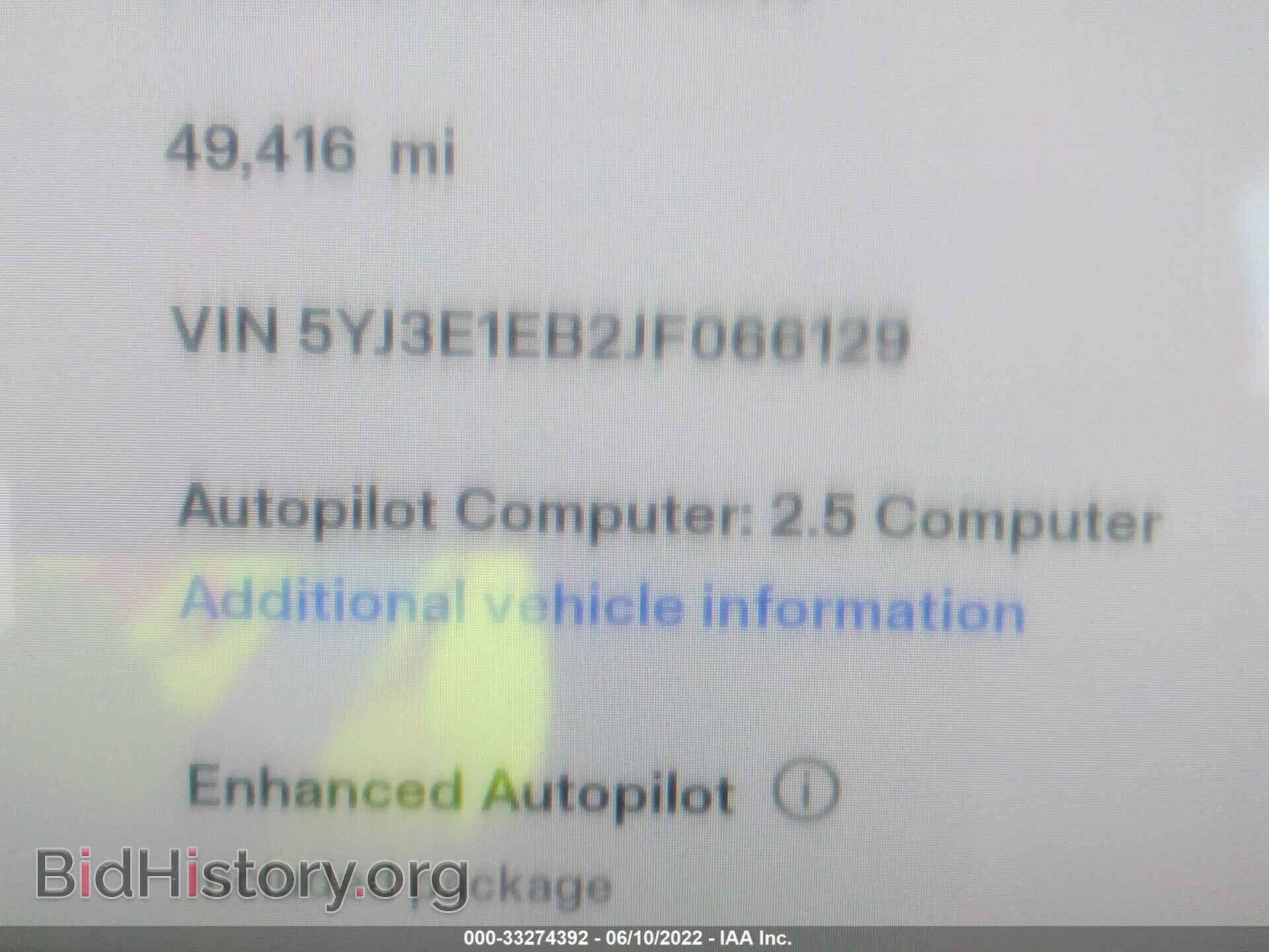 2018 TESLA MODEL 3 - VIN: 5YJ3E1EB2JF066129 - Фото 7