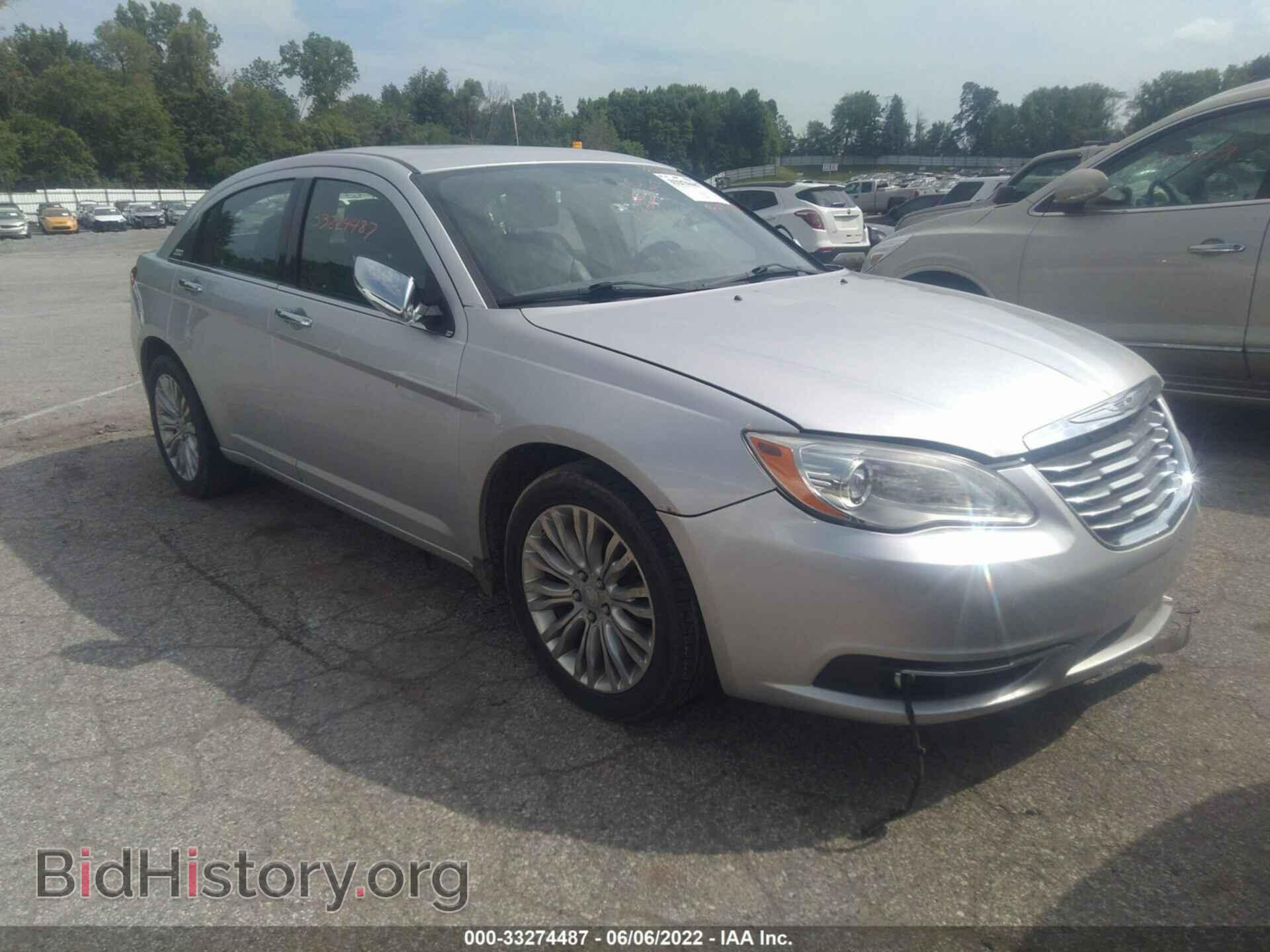 Photo 1C3CCBCB7CN211205 - CHRYSLER 200 2012