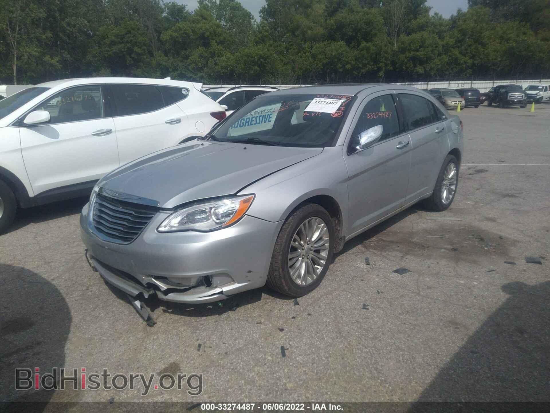 2012 CHRYSLER 200 - VIN: 1C3CCBCB7CN211205 - Фото 2