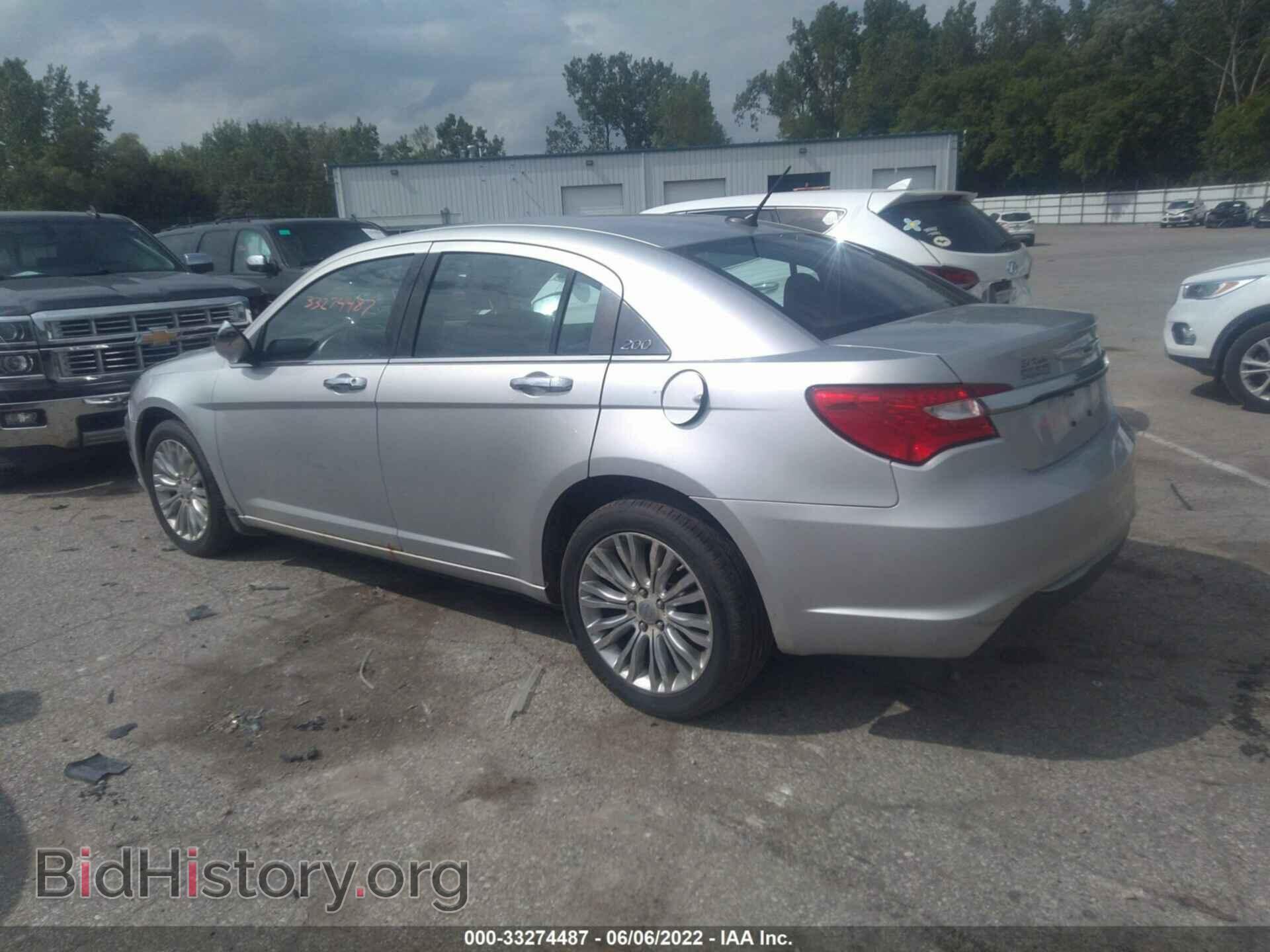 2012 CHRYSLER 200 - VIN: 1C3CCBCB7CN211205 - Фото 3