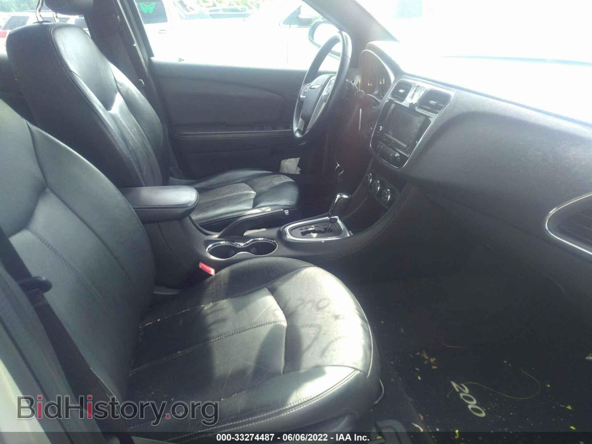 2012 CHRYSLER 200 - VIN: 1C3CCBCB7CN211205 - Фото 5