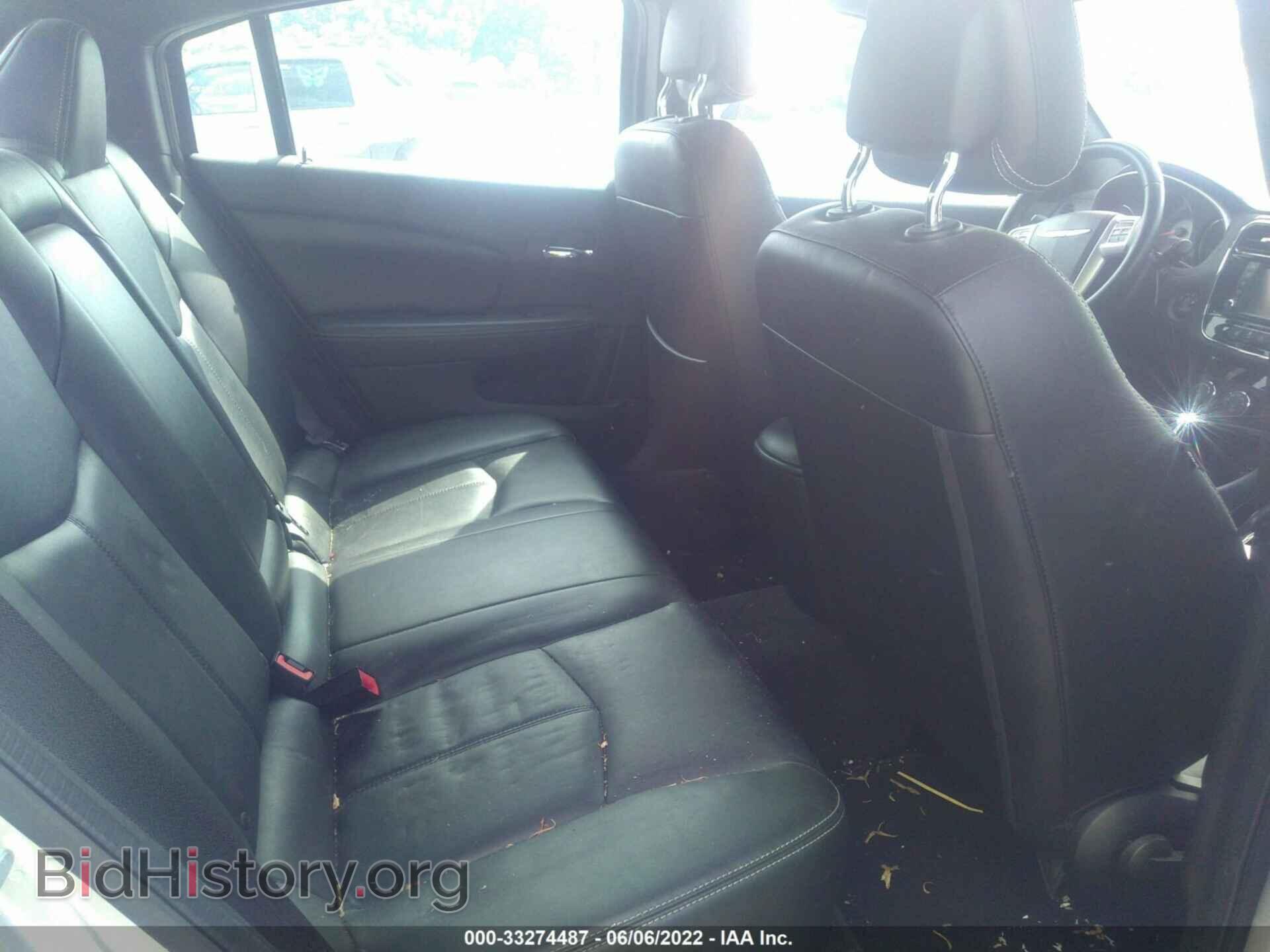 2012 CHRYSLER 200 - VIN: 1C3CCBCB7CN211205 - Фото 8